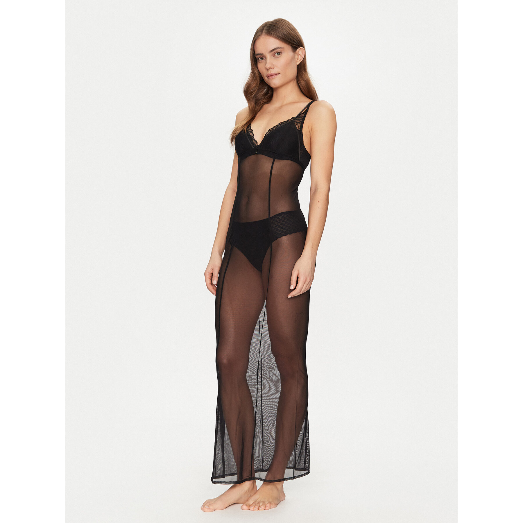 Hunkemöller Hálóing Maxime 301635 Fekete