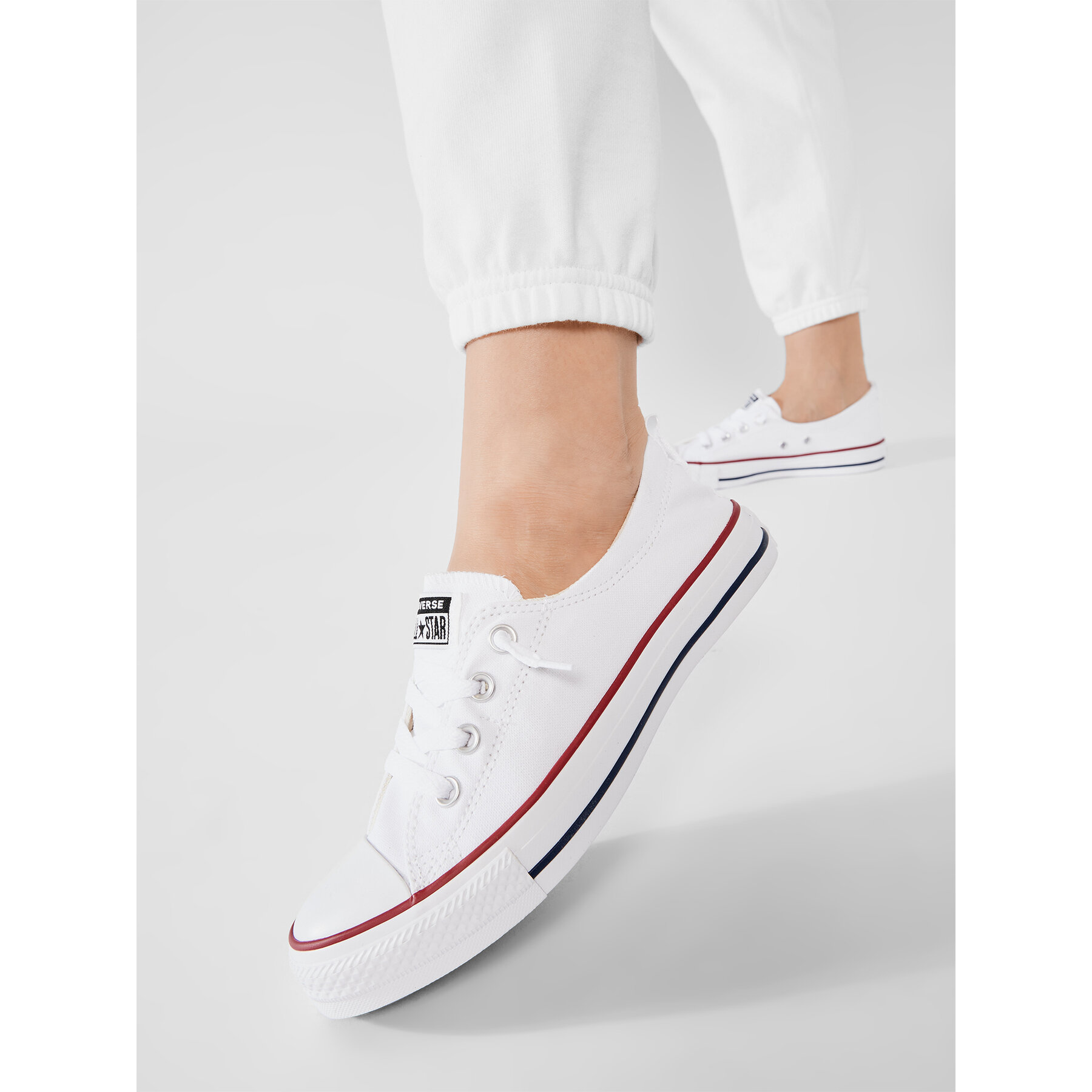 Modne superge Converse Chuck Taylor All Star Shoreline Slip 537084C Bela