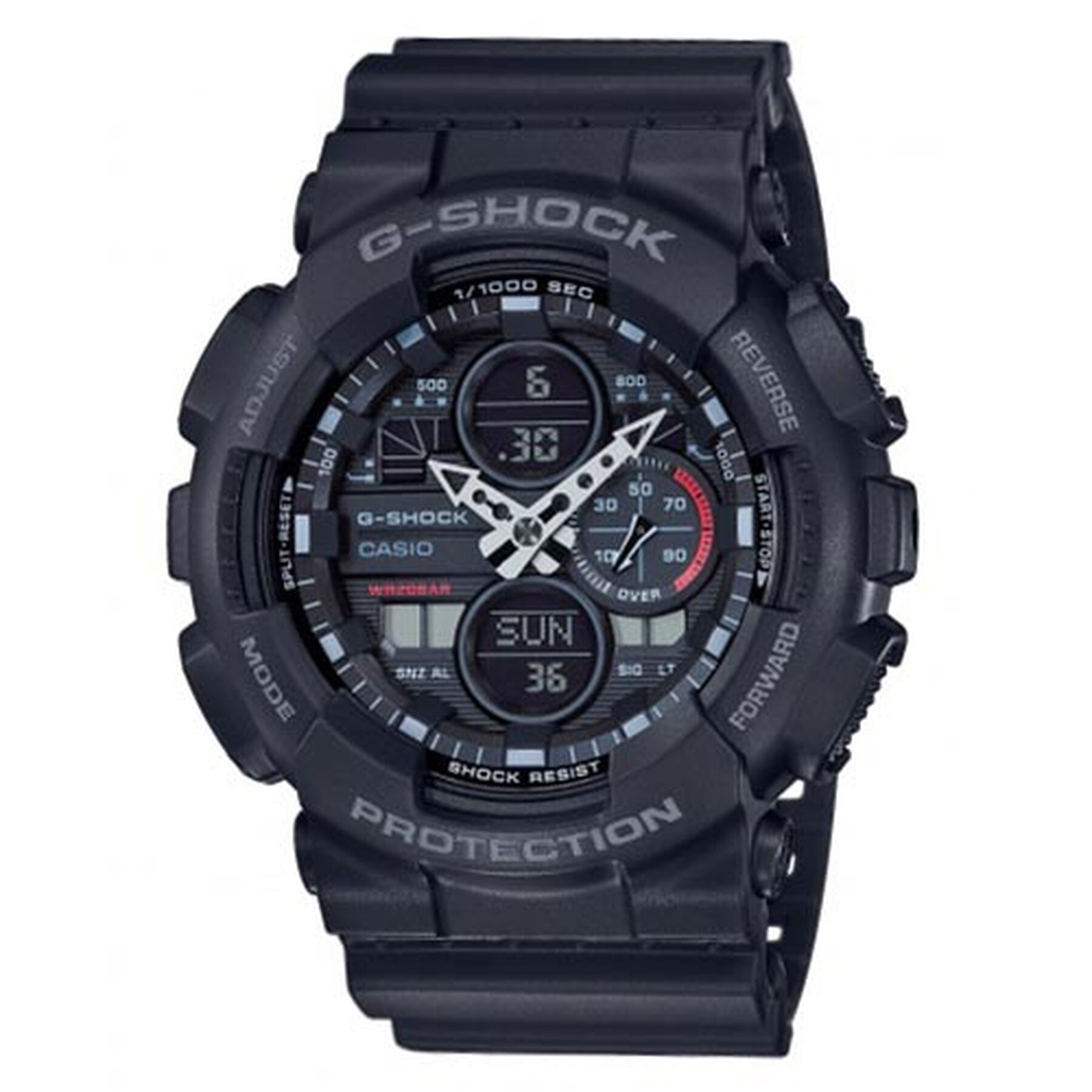 Ročna ura G-Shock GA-140-1A1ER Black/Black
