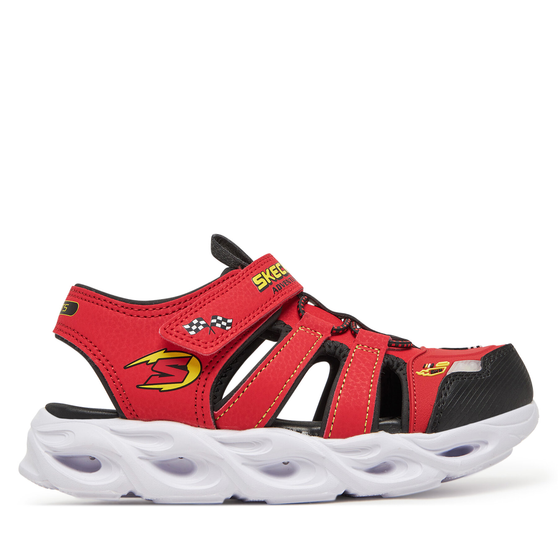 Szandál Skechers Thermo-Splash-Hydro-Flare 400613L/RDBK Piros