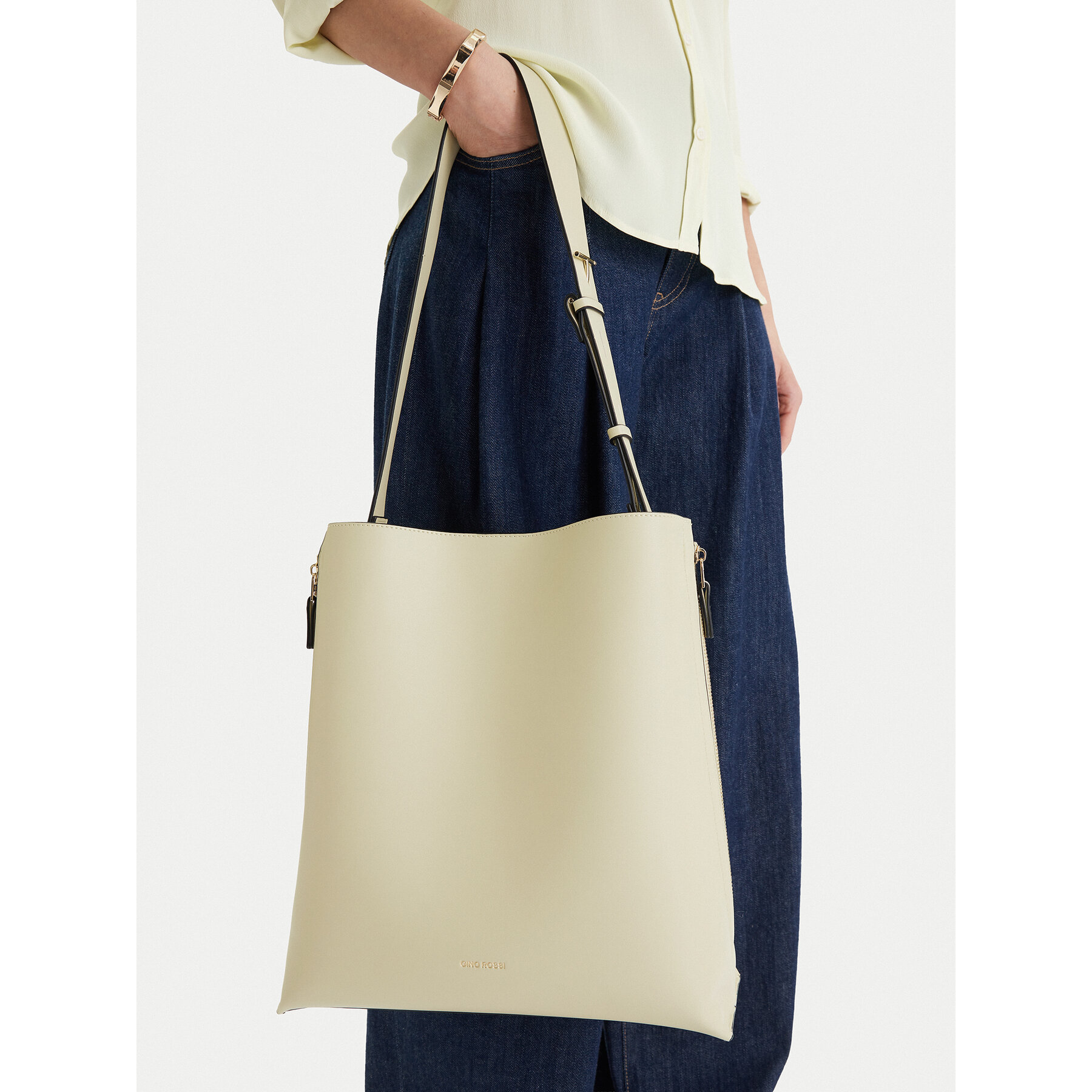 Дамска чанта GINO ROSSI EO-WEN-3 Жълт