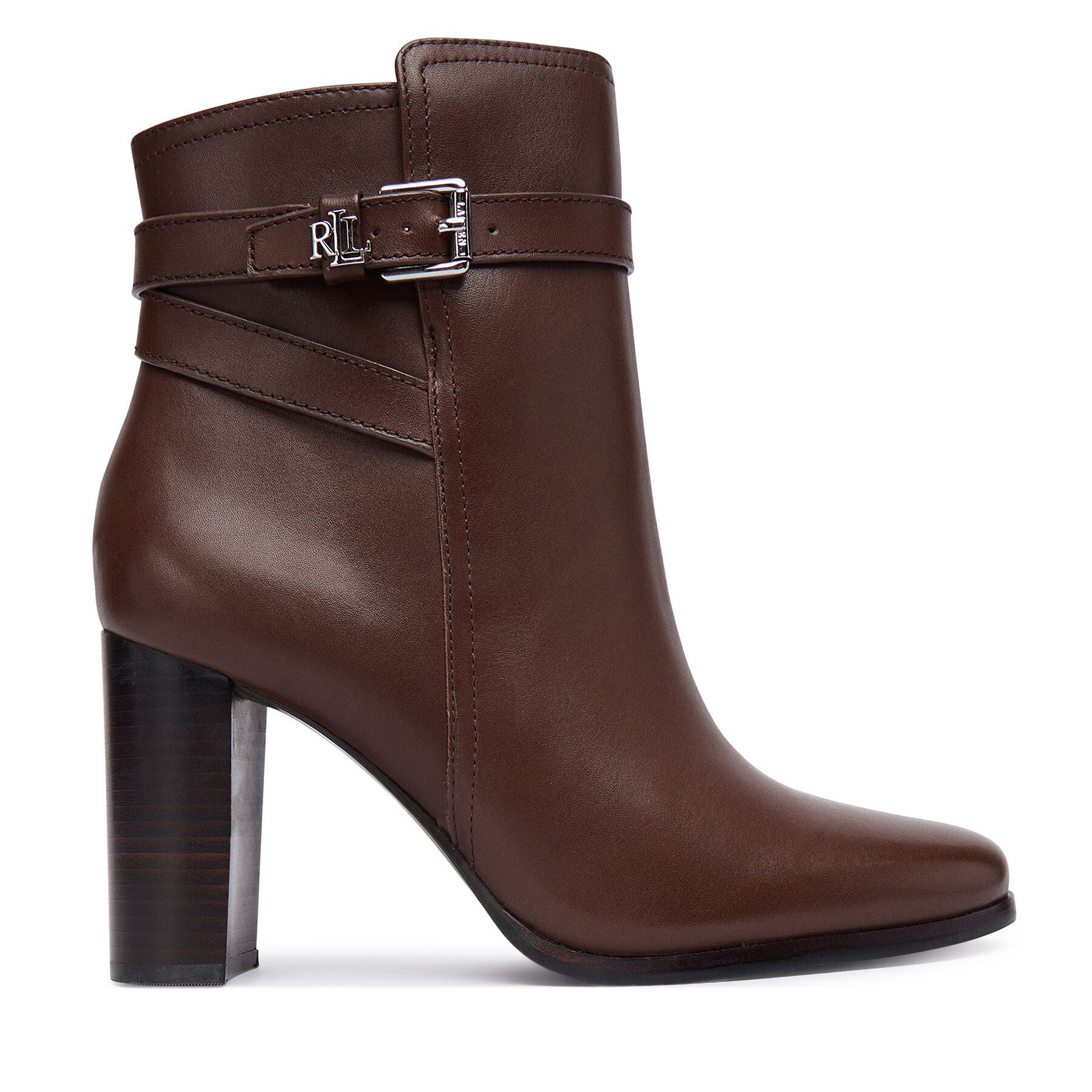 Členková obuv LAUREN RALPH LAUREN 802974475002 Hnedá