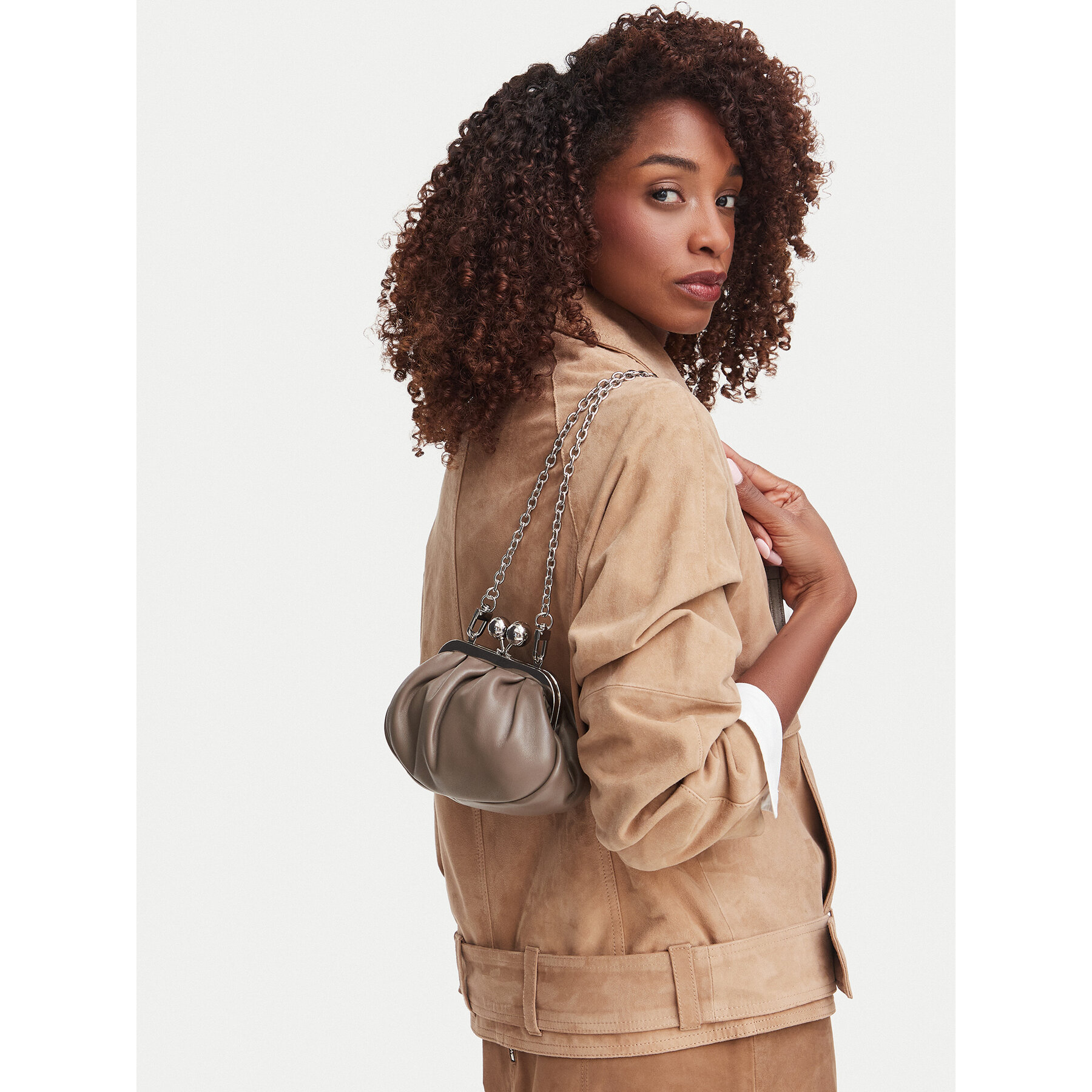 Torbica Weekend Max Mara Nembi 2625516104600 Kaki