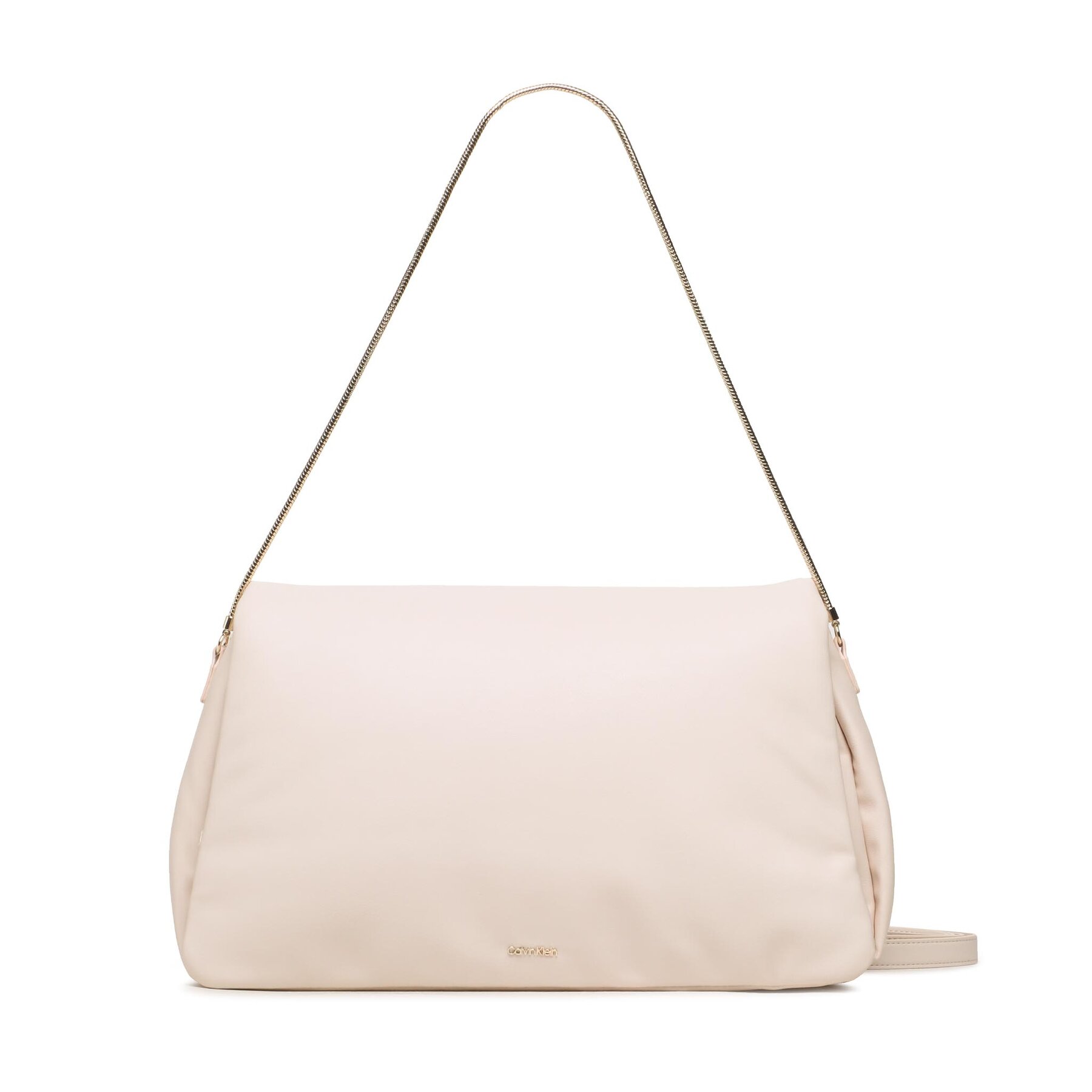Handväska Calvin Klein Puffed K60K611020 Écru