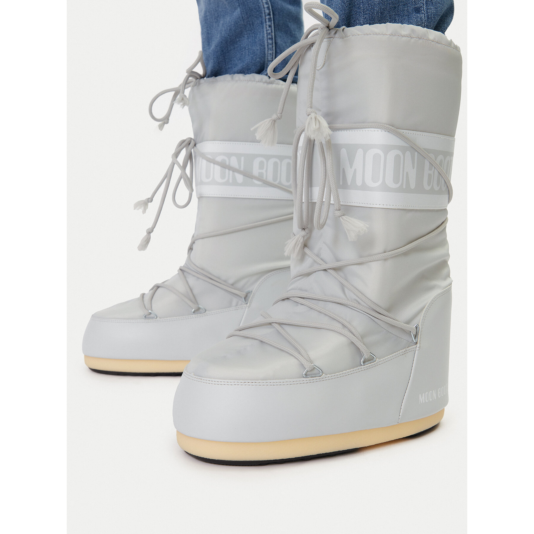 Cizme de zăpadă Moon Boot 80D1400440 Gri