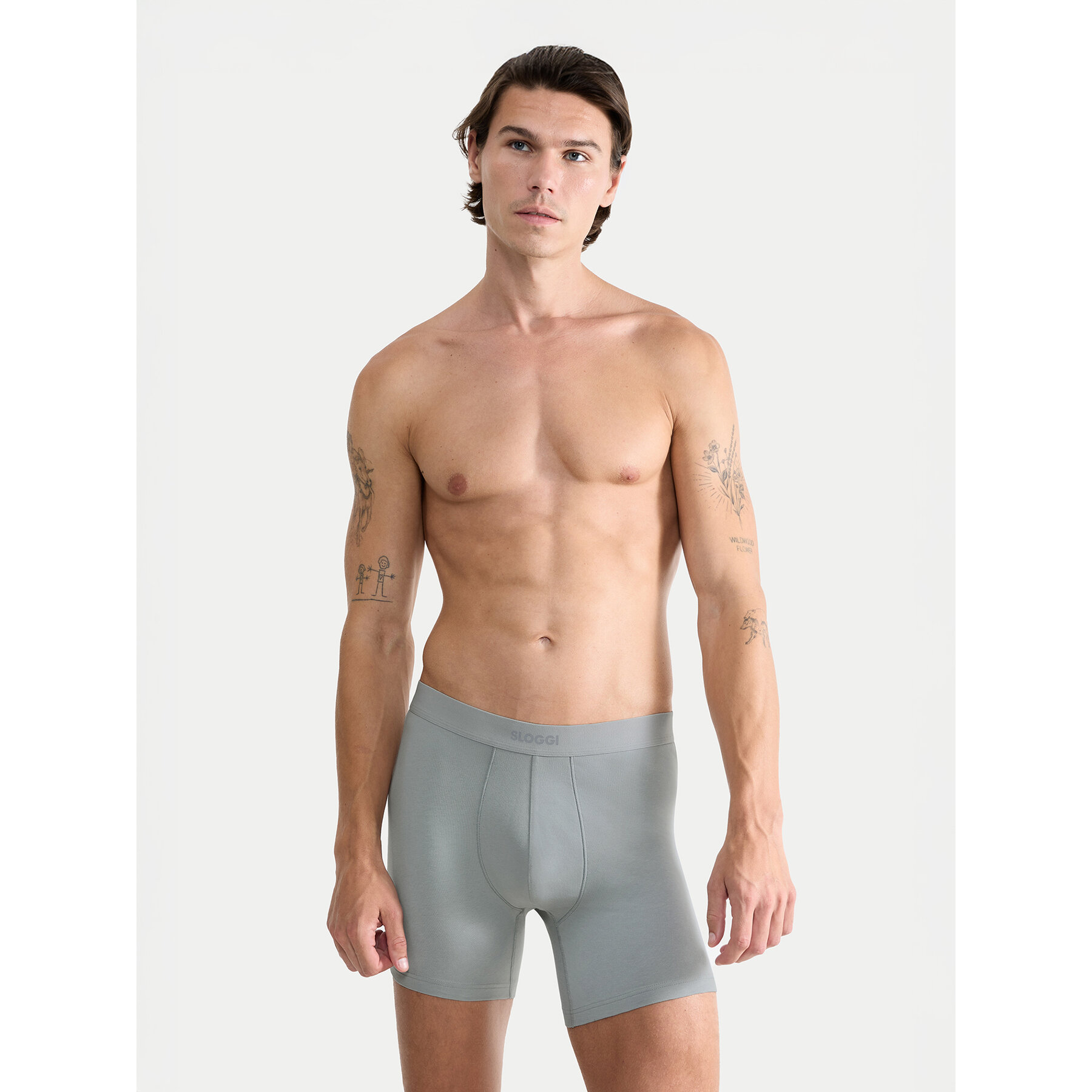 Sloggi Sloggi Σετ μποξεράκια 2 τμχ. 10222372 Μαύρο