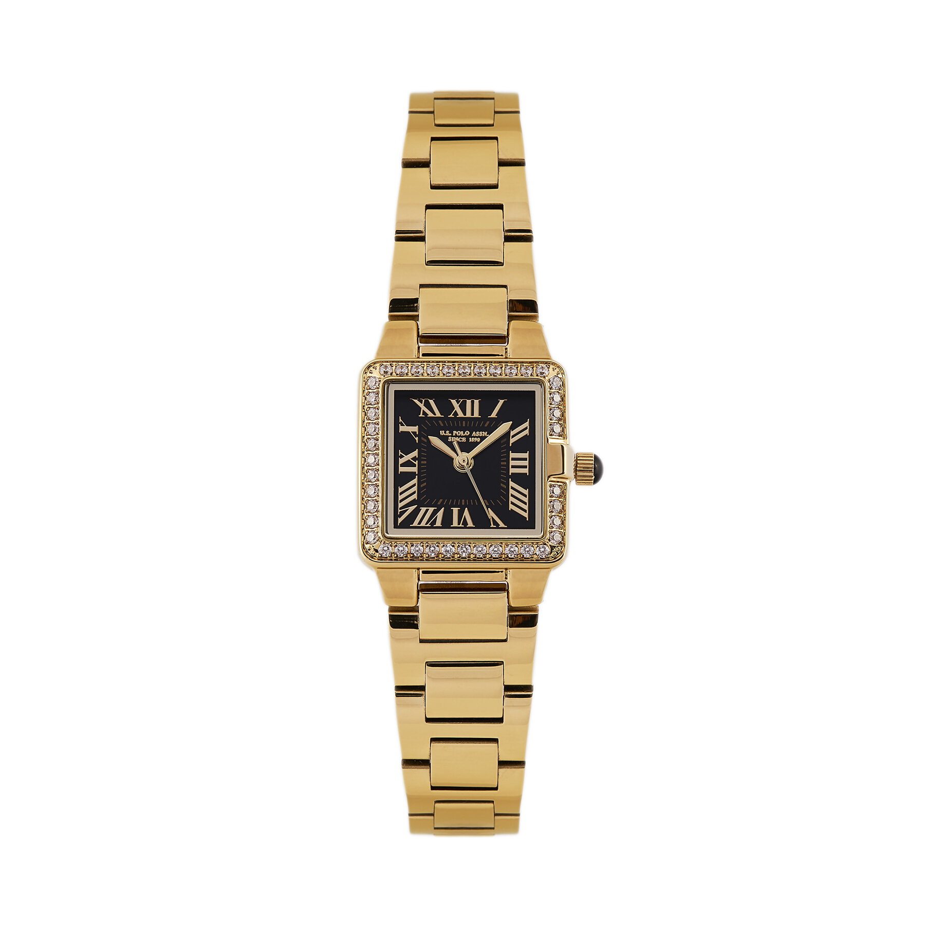 Ceas U.S. Polo Assn. Sophie USP8329BK Auriu