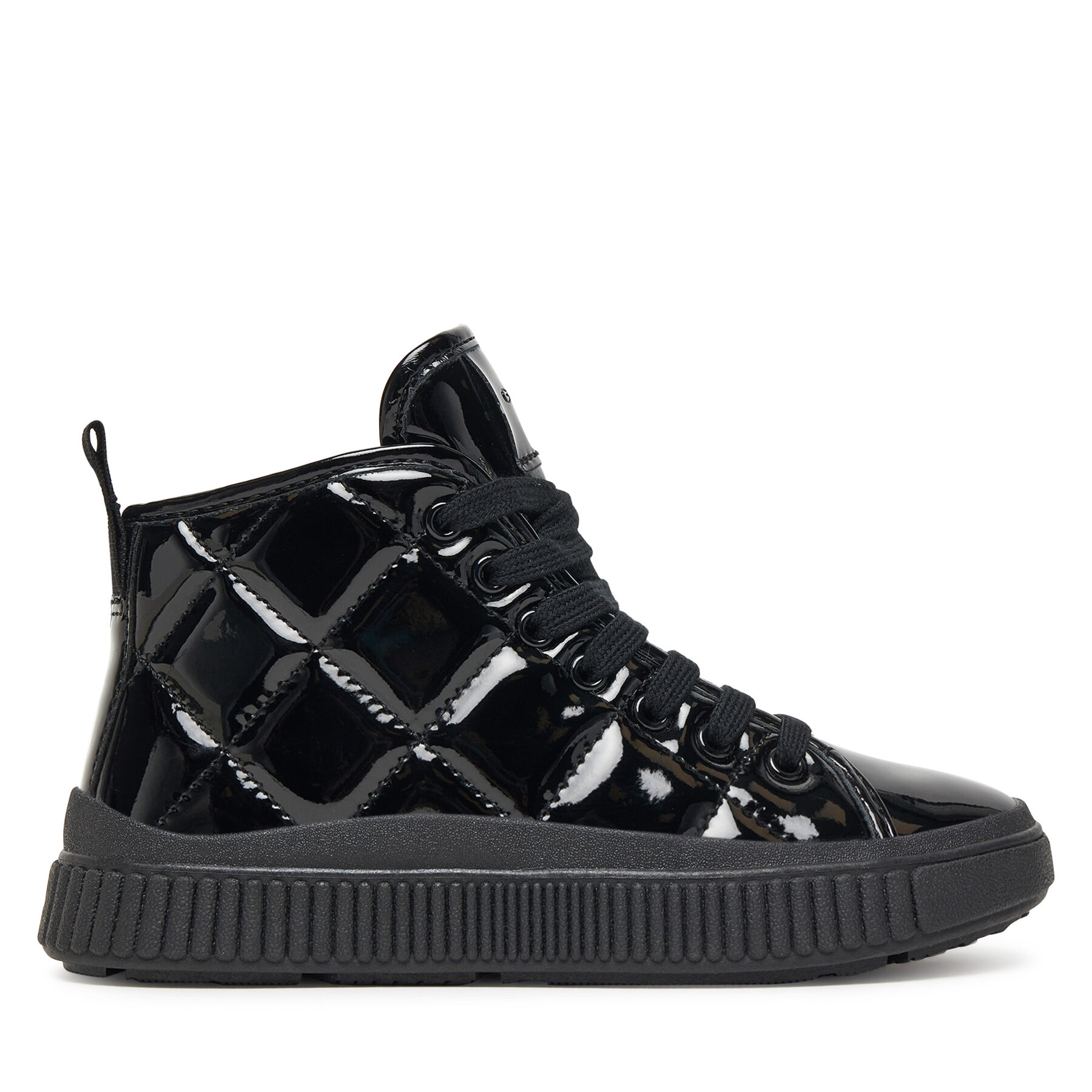 Sneakers Geox J Laquinny J56M3F 000HH C9999 S Negru