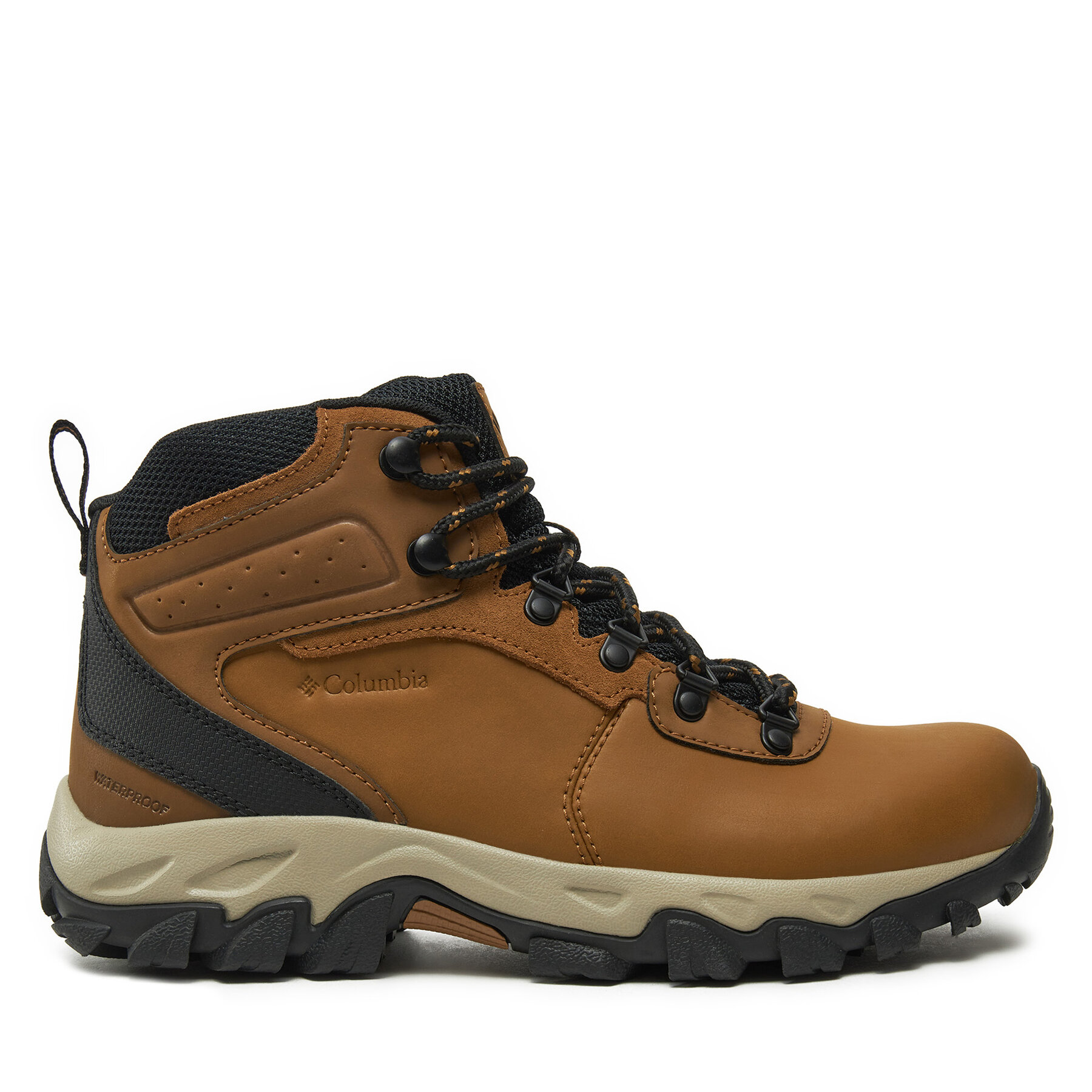Παπούτσια πεζοπορίας Columbia Newton Ridge Plus II Waterproof 1594731 Καφέ