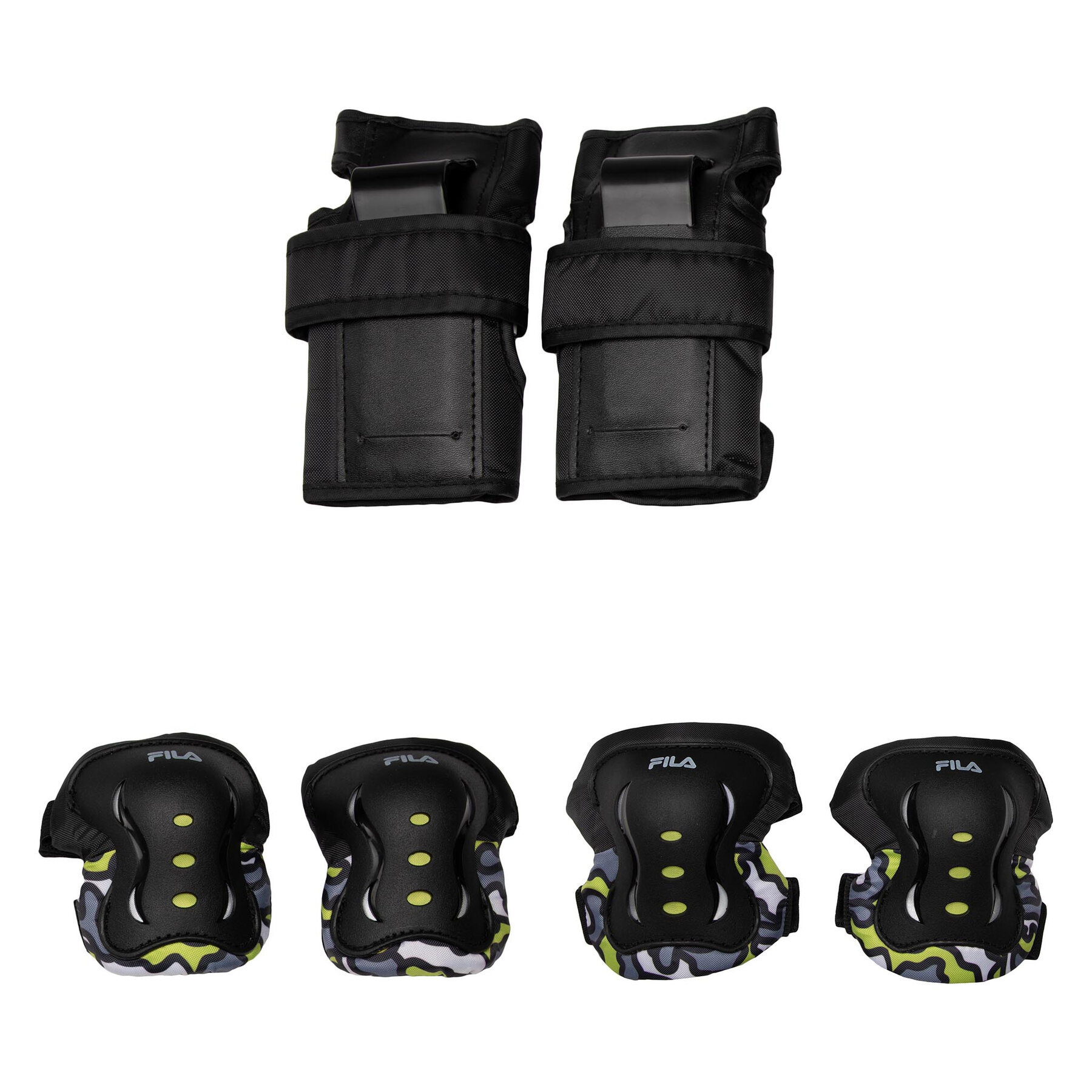 Set de protección para patinar Fila Skates 60750971 Negro