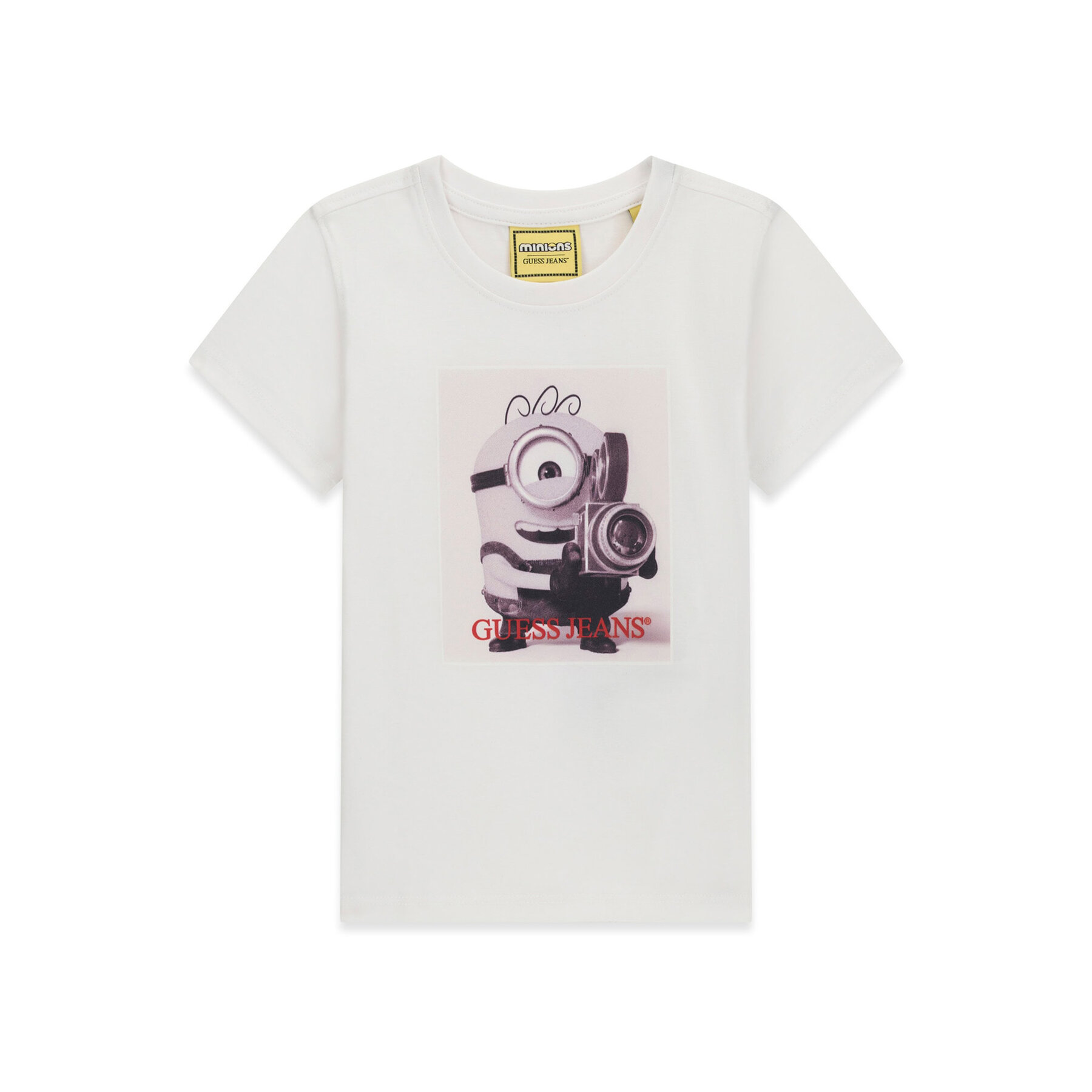 Guess Jeans T-shirt N6YI27 K6651 Bijela Regular Fit
