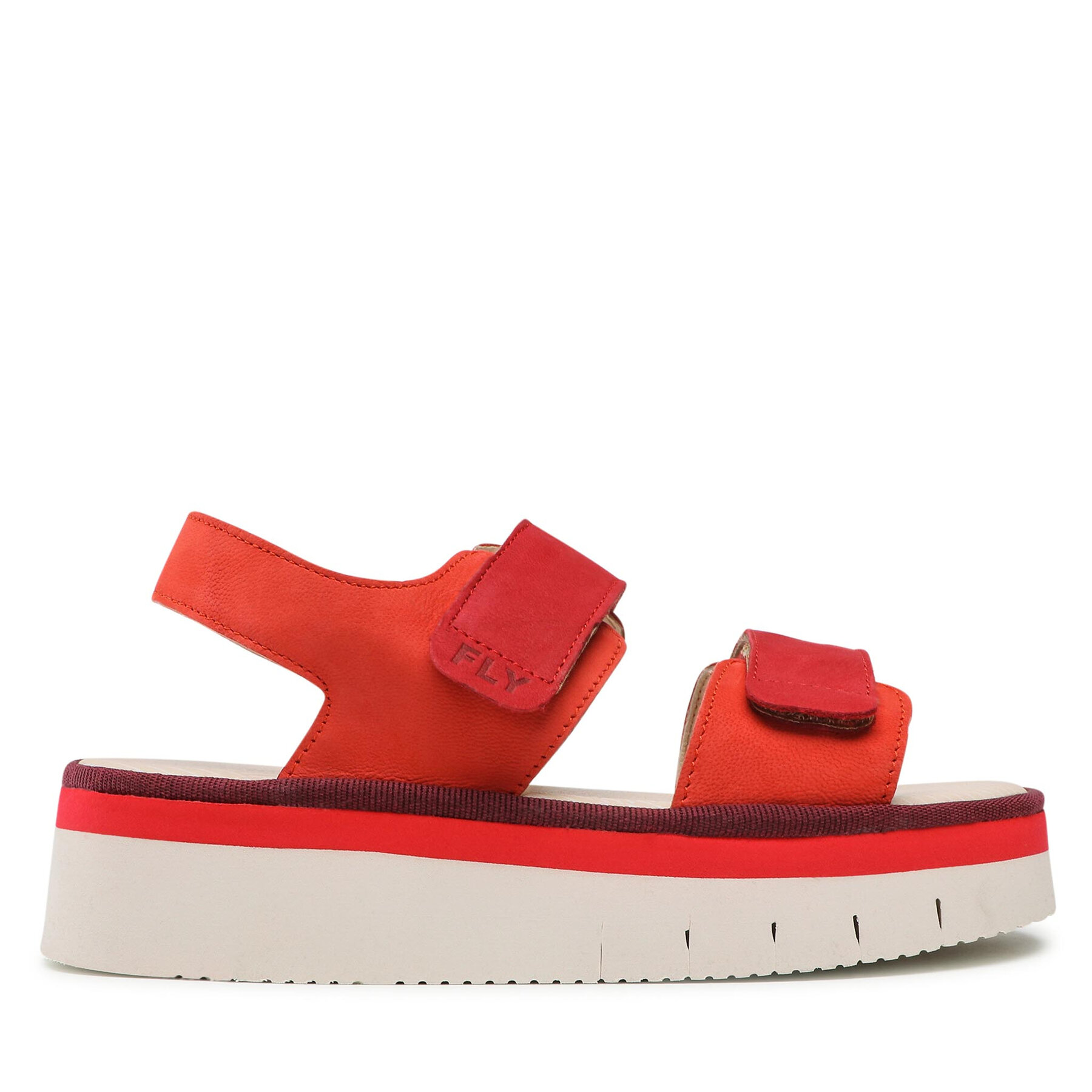 Sandalias Fly London Corifly P501377003 Rojo