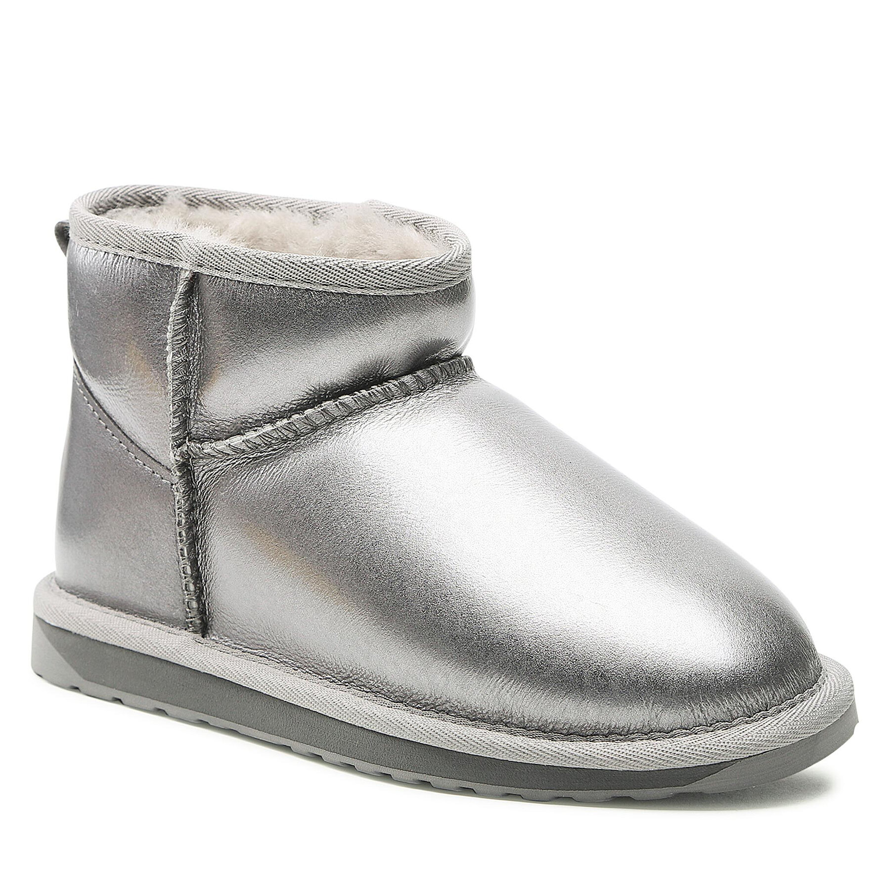 Čevlji EMU Australia Stinger Micro Glossy W12613 Dark Silver