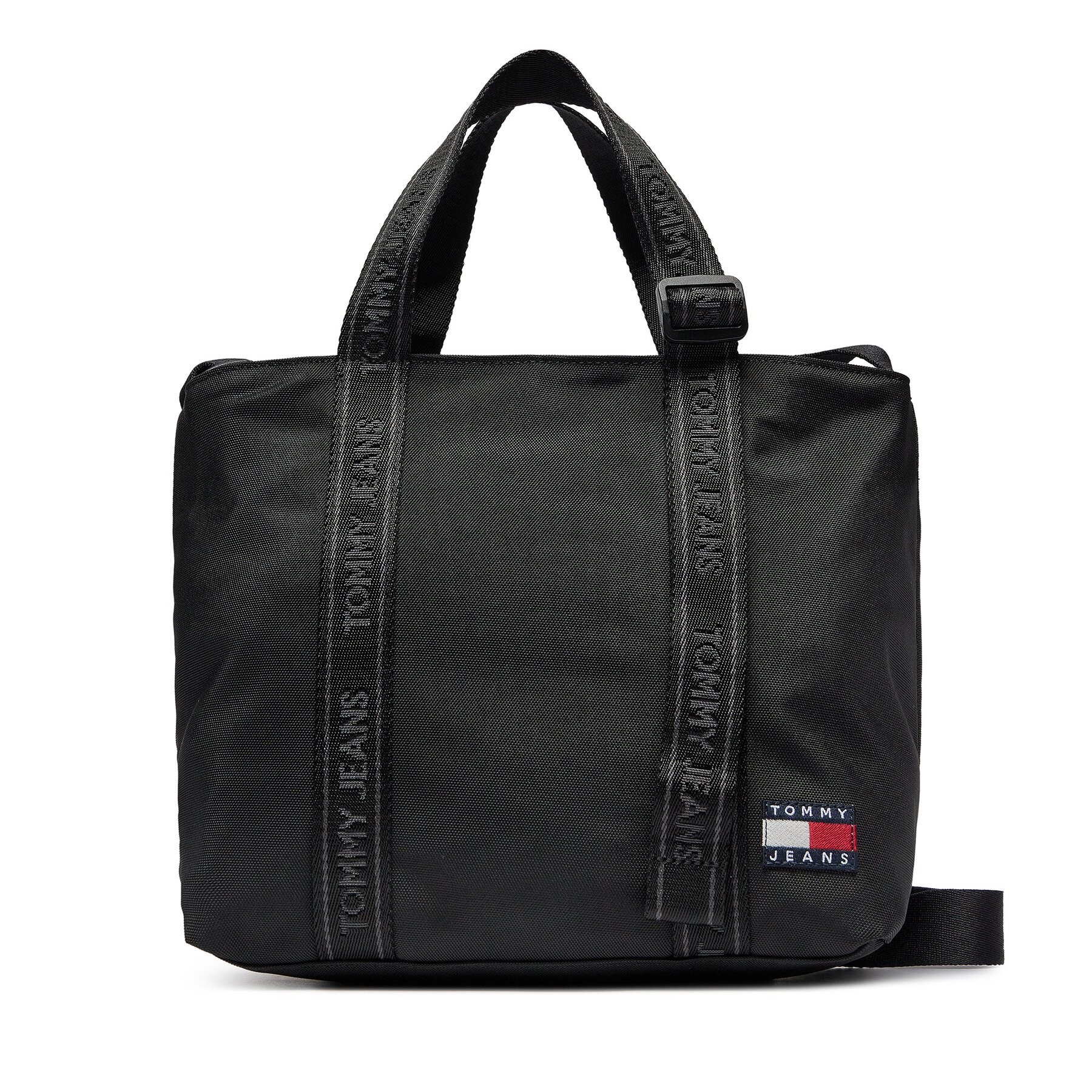 Handväska Tommy Jeans Tjw Ess Daily Mini Tote AW0AW16277 Svart
