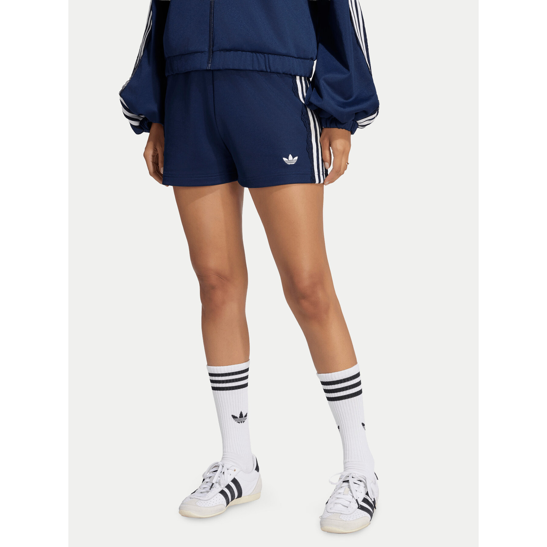 adidas Sportshorts Lace 3 Stripes LG4269 Blau Regular Fit