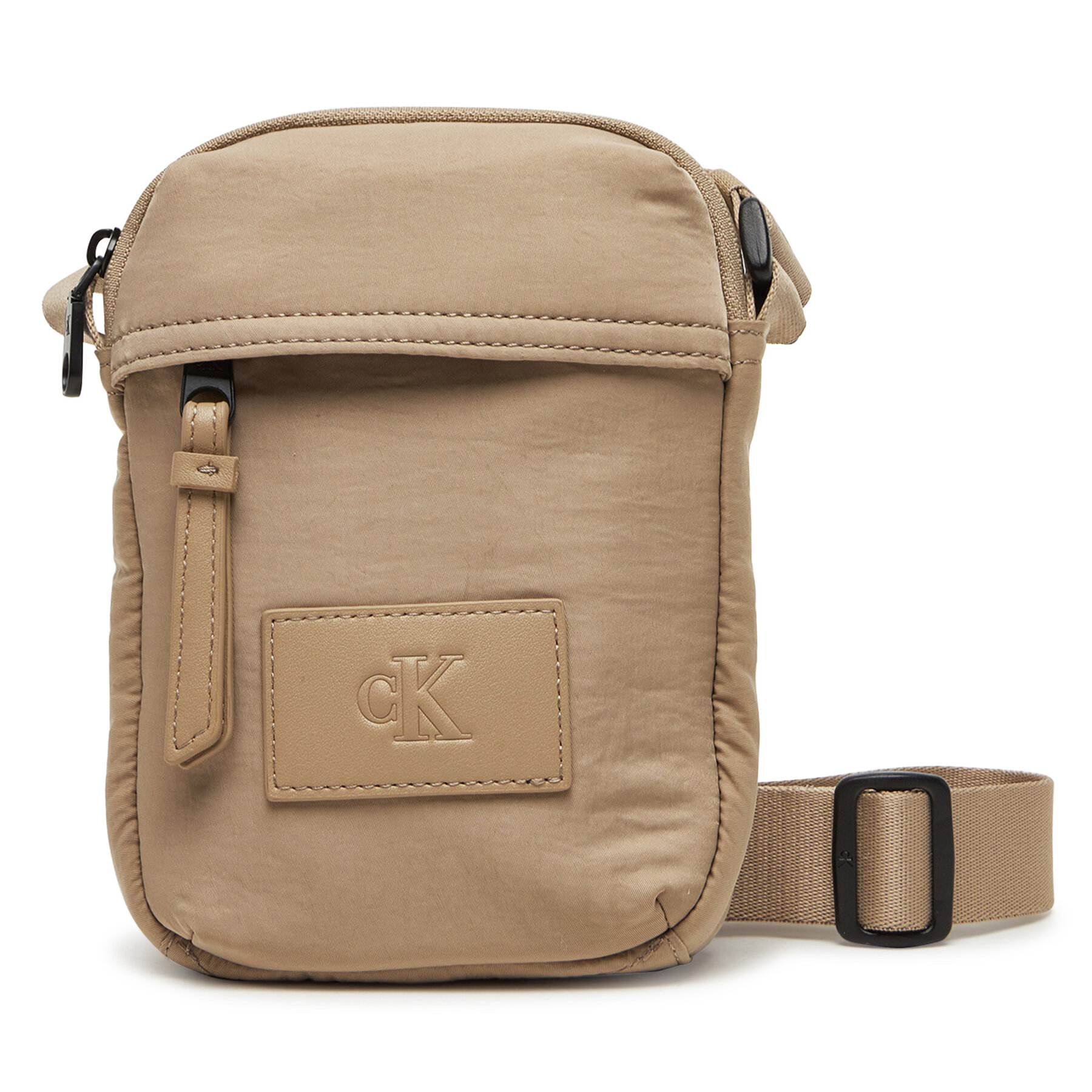 Τσαντάκι Calvin Klein Jeans Metro Nylon Reporter S Ny LV04G3089G Μπεζ