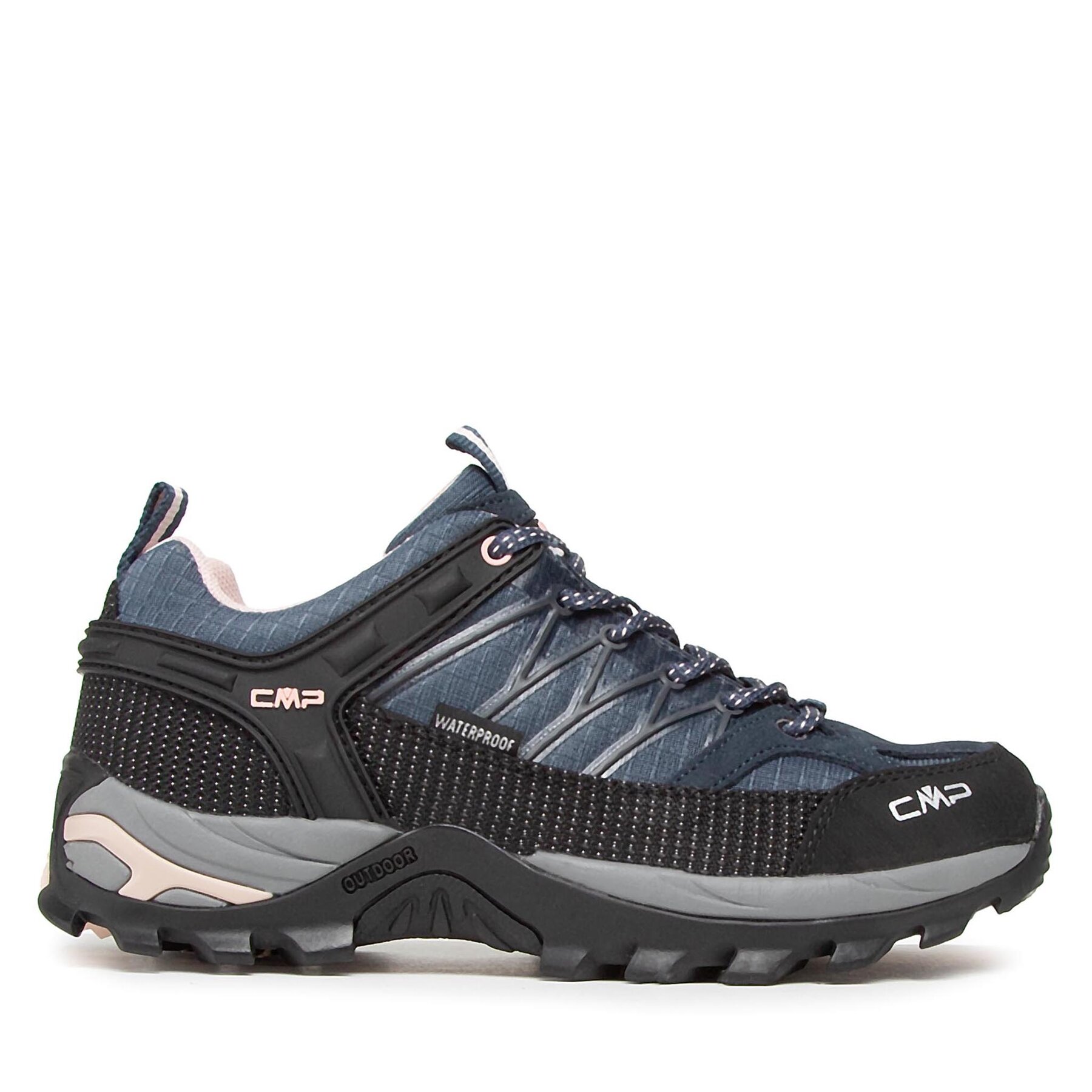 Bakancs CMP Rigel Low Wmn Trekking Shoe Wp 3Q54456 Sötétkék