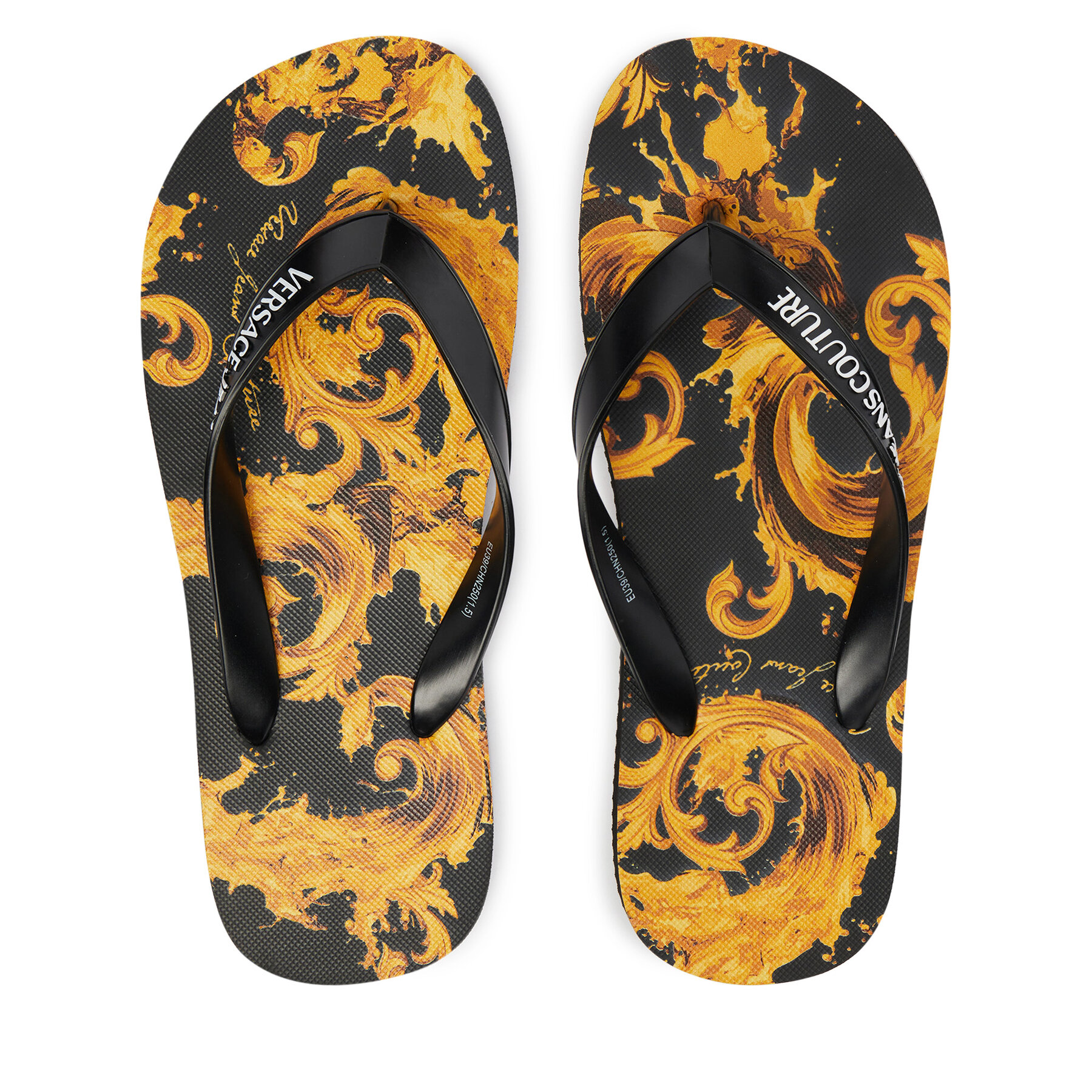 Σαγιονάρες Versace Jeans Couture 80VA3SQ7 ZSS80 Μαύρο