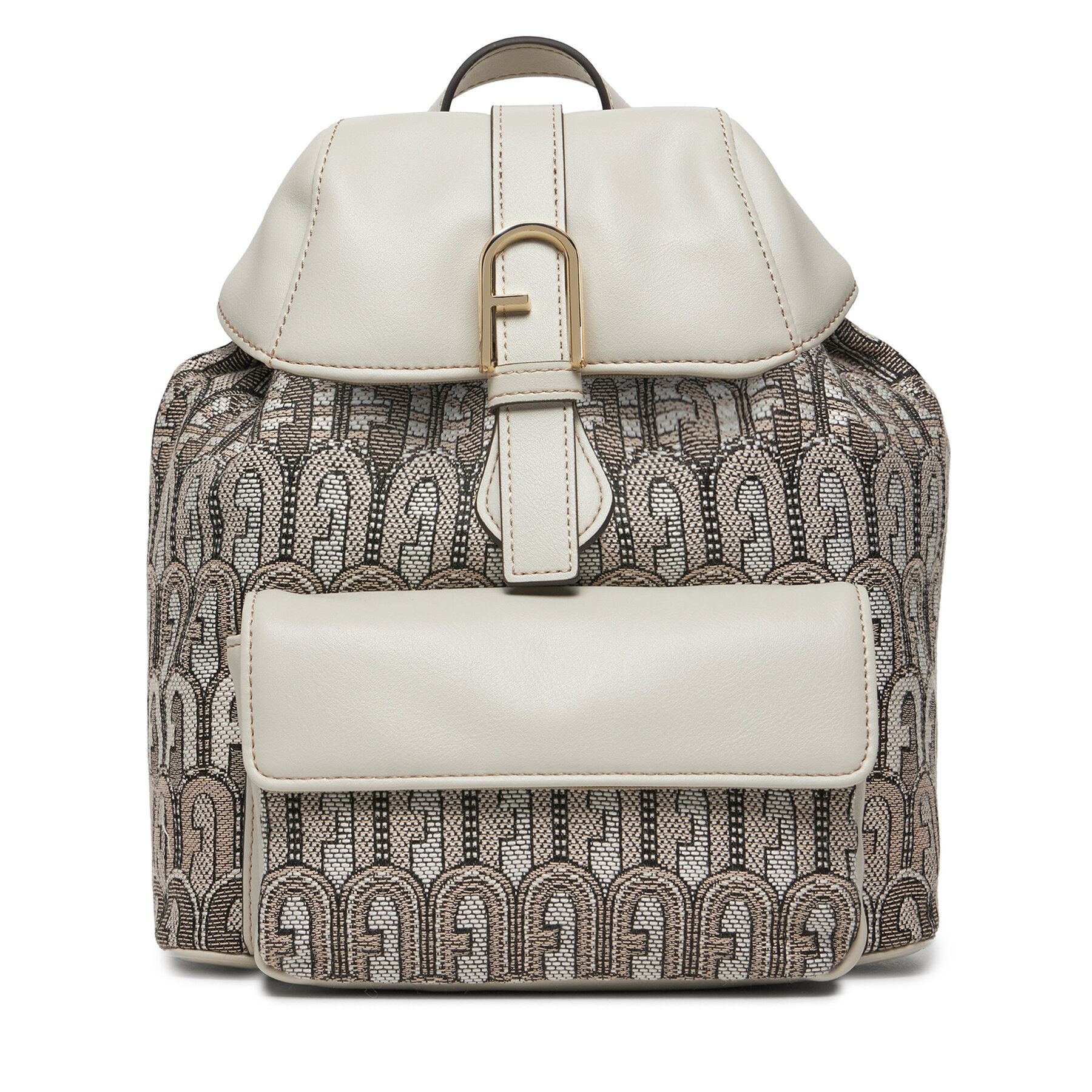 Damski Plecak Furla Beżowy Flow S Backpack WB01084-BX2562-2682S-1007