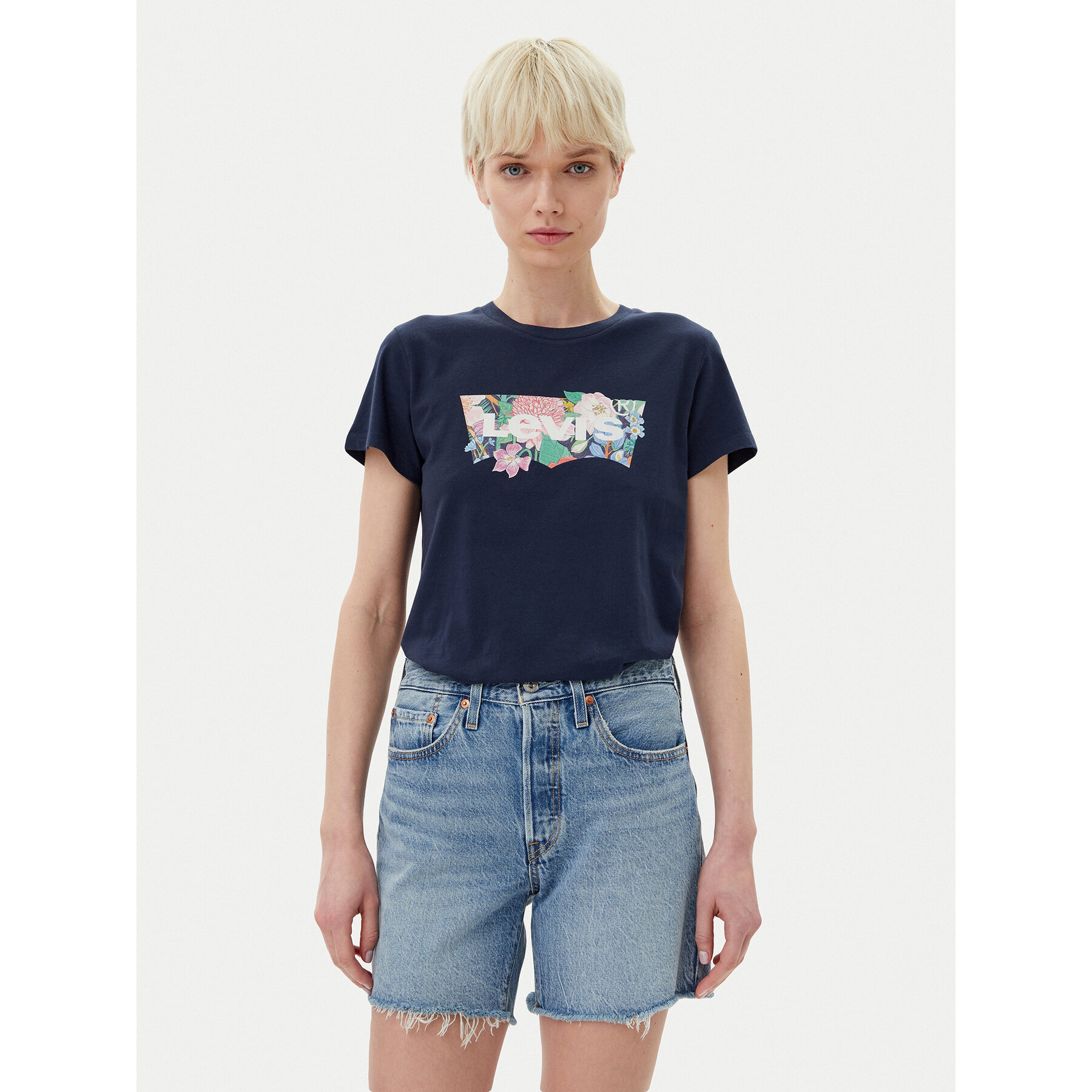 Levi's Póló A2086-0361 Sötétkék Standard Fit