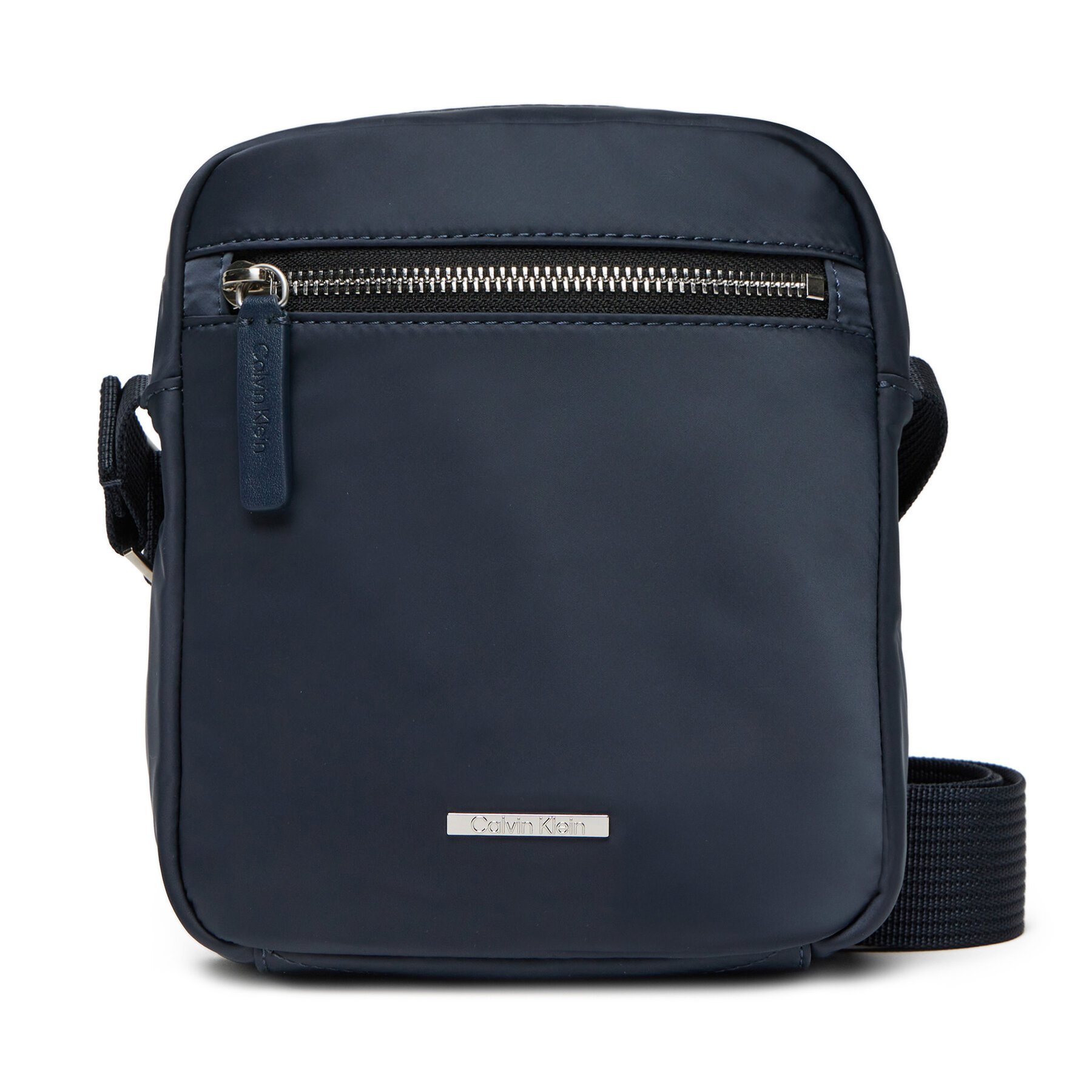Мъжка чантичка Calvin Klein Sleek Nylon Reporter LV04D3176G Тъмносин