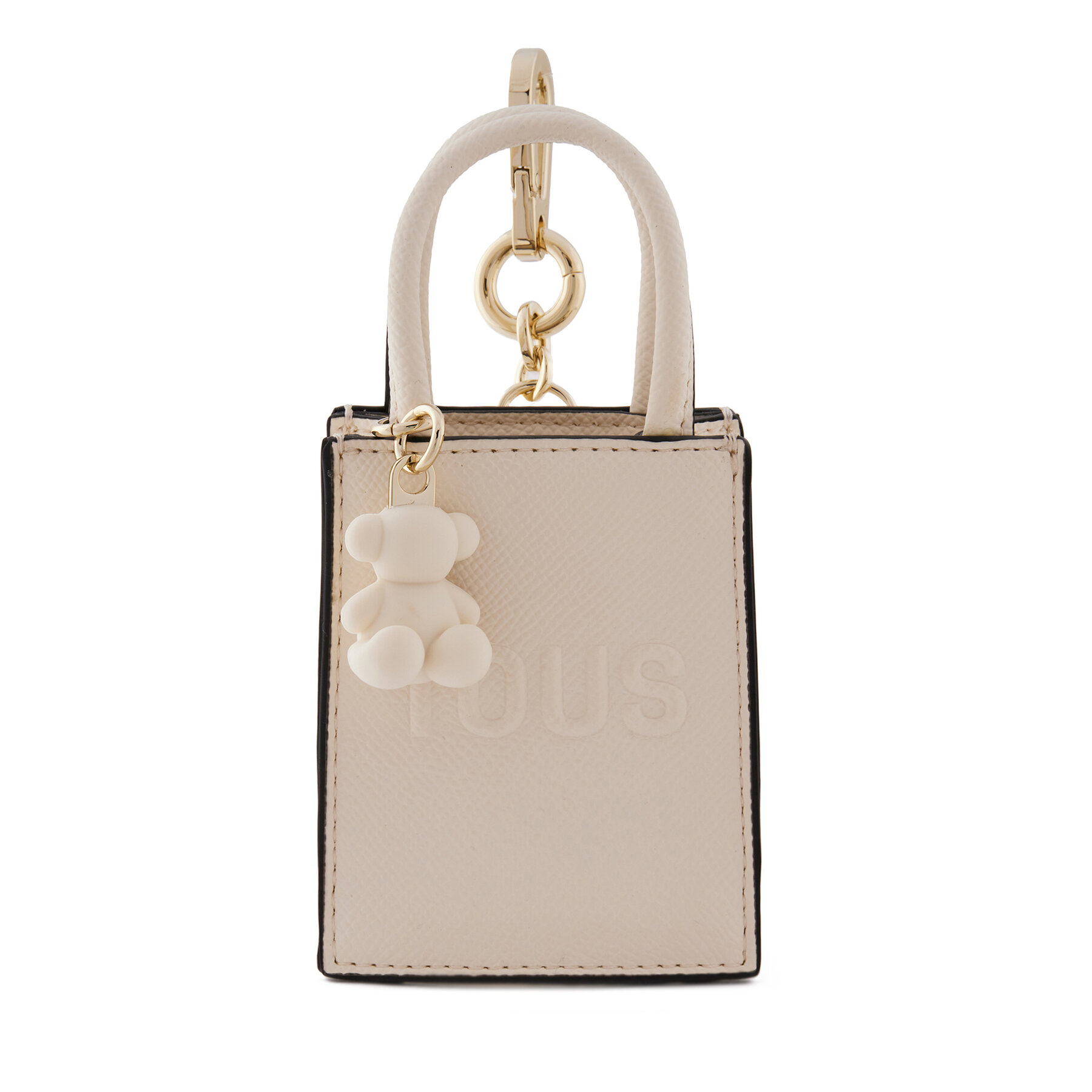 Μπρελόκ TOUS Mini Bolso Pop 2002203601 Μπεζ