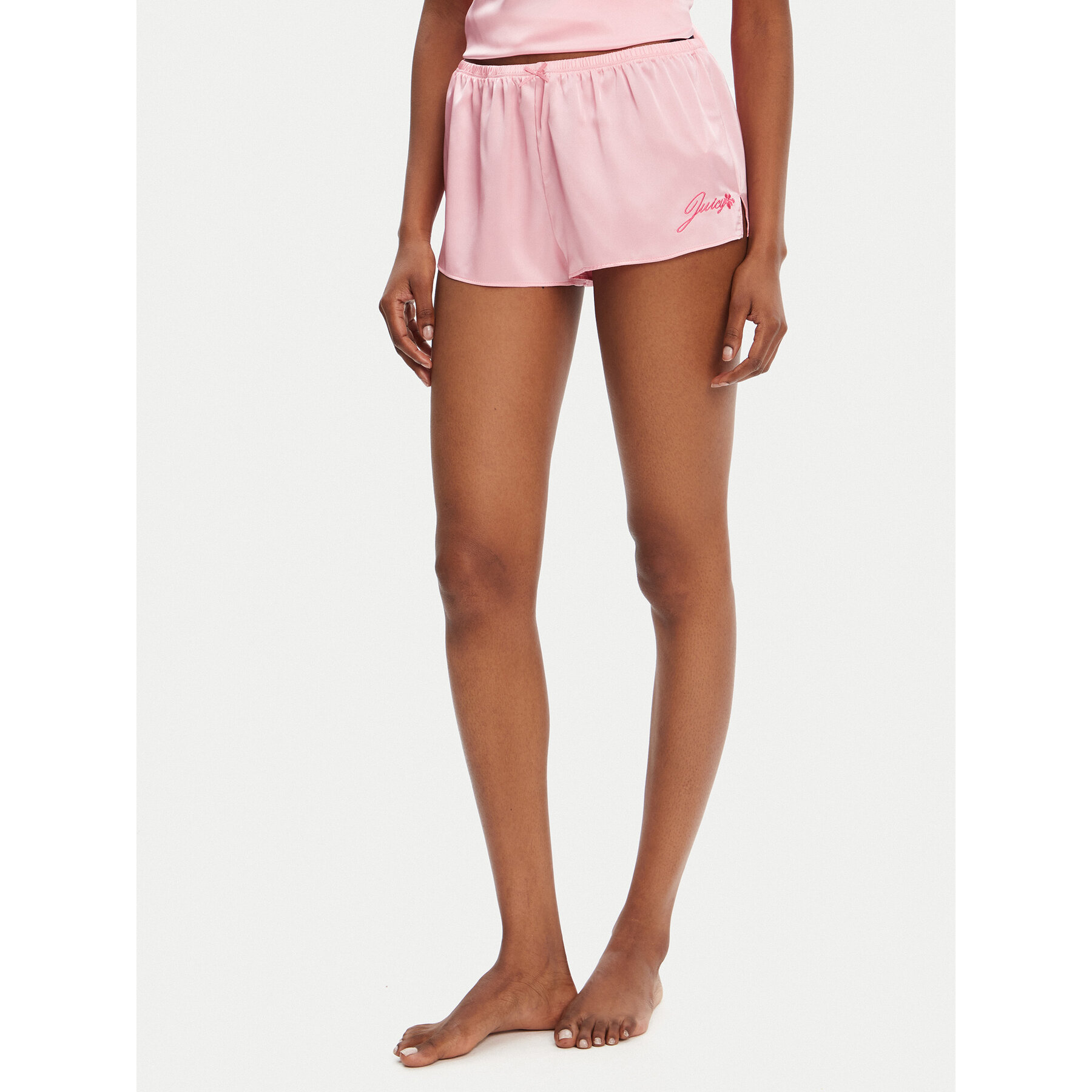 Juicy Couture Rövid pizsama nadrág JCLHS125512 Rózsaszín Regular Fit