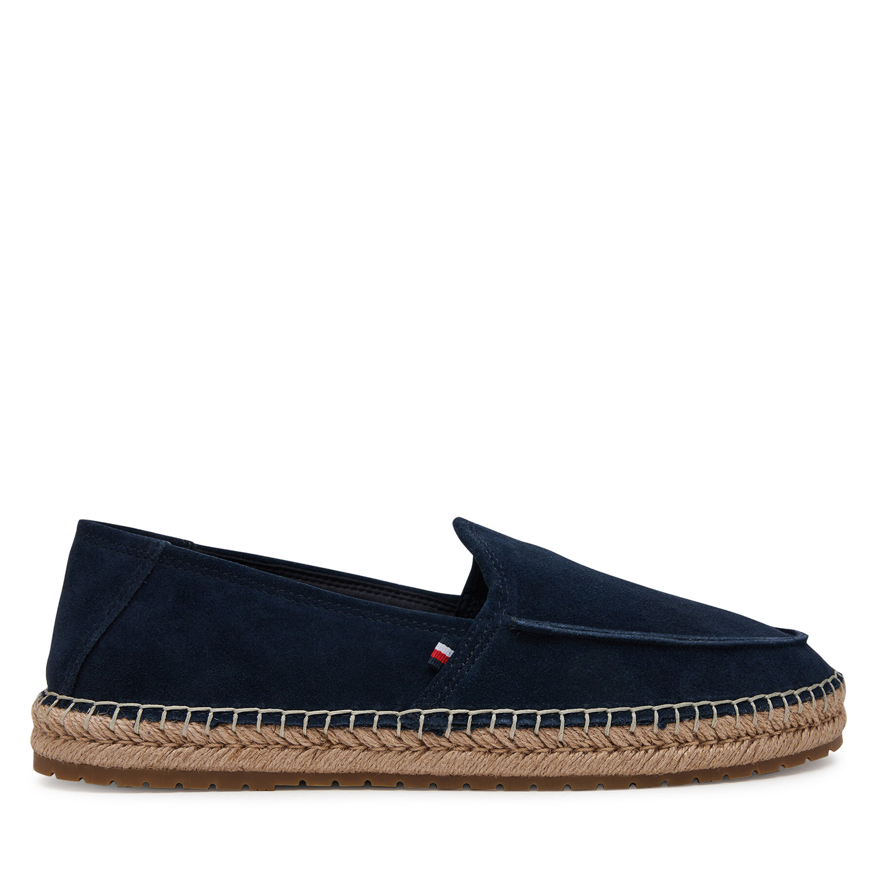 Pánske Espadrilky Tommy Hilfiger, Rozmer: 42, Tmavomodrá, Hilfiger Flex Espa Suede Loafer FM0FM05392
