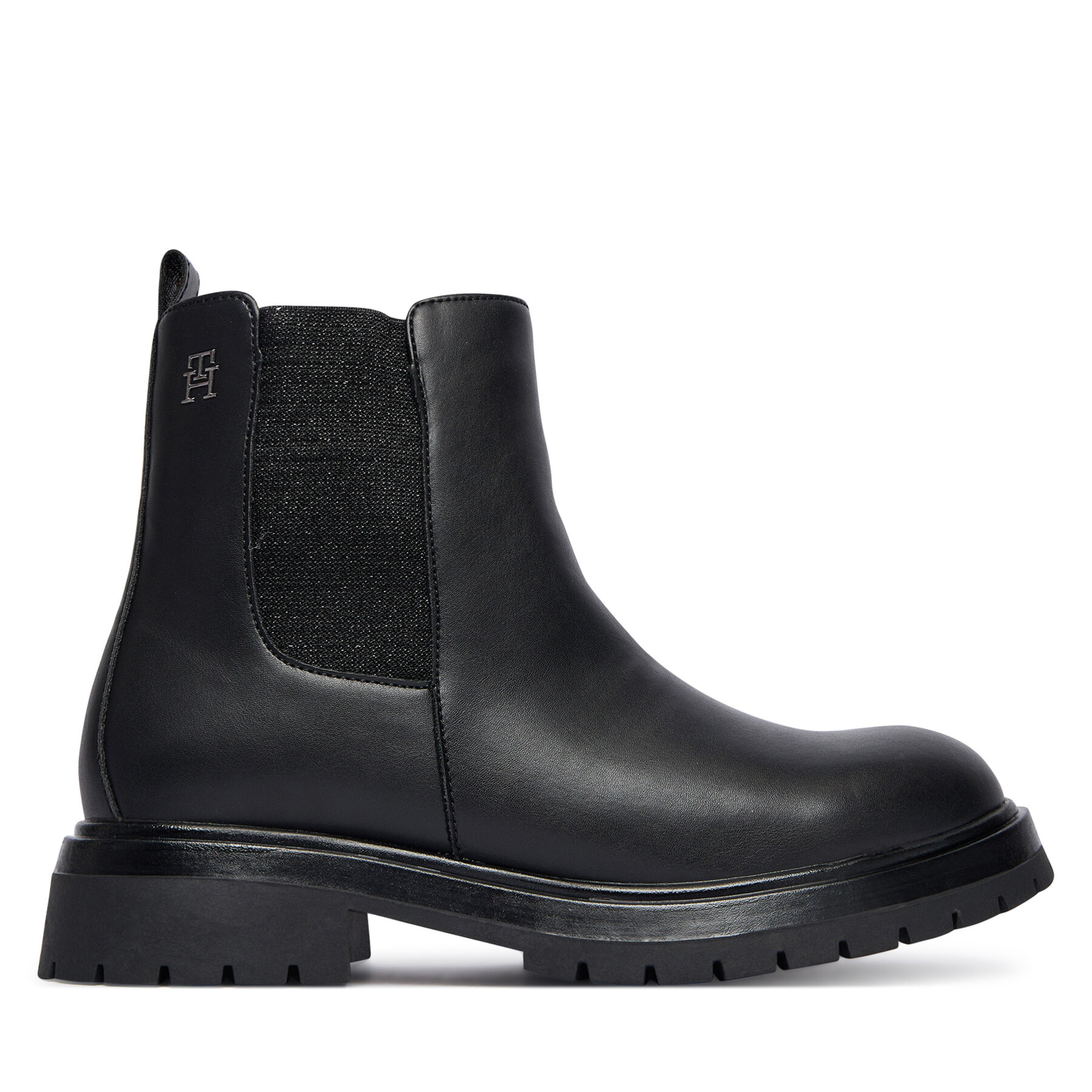 Bokacsizma Tommy Hilfiger Chelsea Boot T3A5-34152-1355 D Fekete