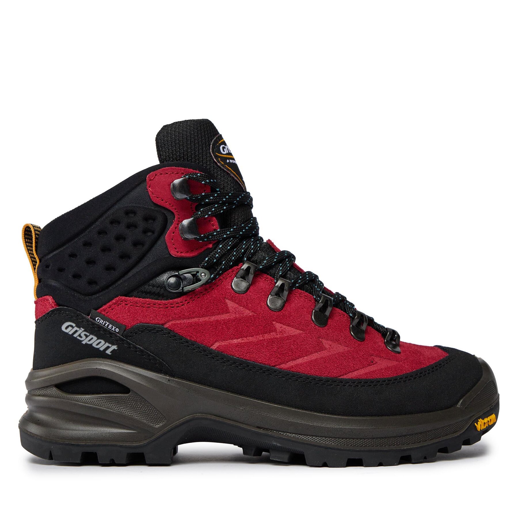 Damen Trekkingschuhe Grisport, Schuhgröße 39, Rot, 15205S26G
