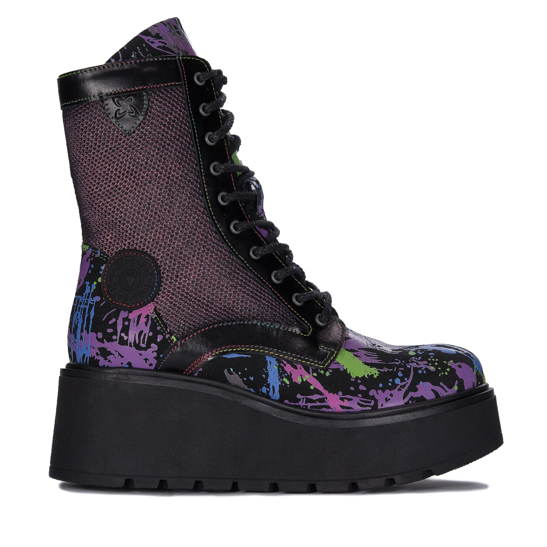 Damen Stiefeletten Maciejka, Schuhgröße 40, Violett, 06720-07/00-8