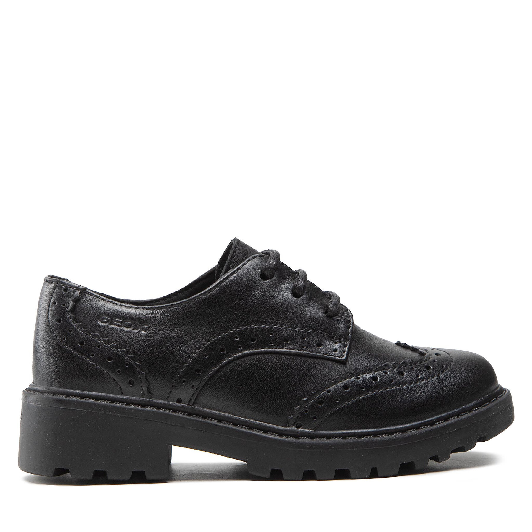 Oxfordky Geox J Casey G. N J6420N 00085 C9999 M Čierna