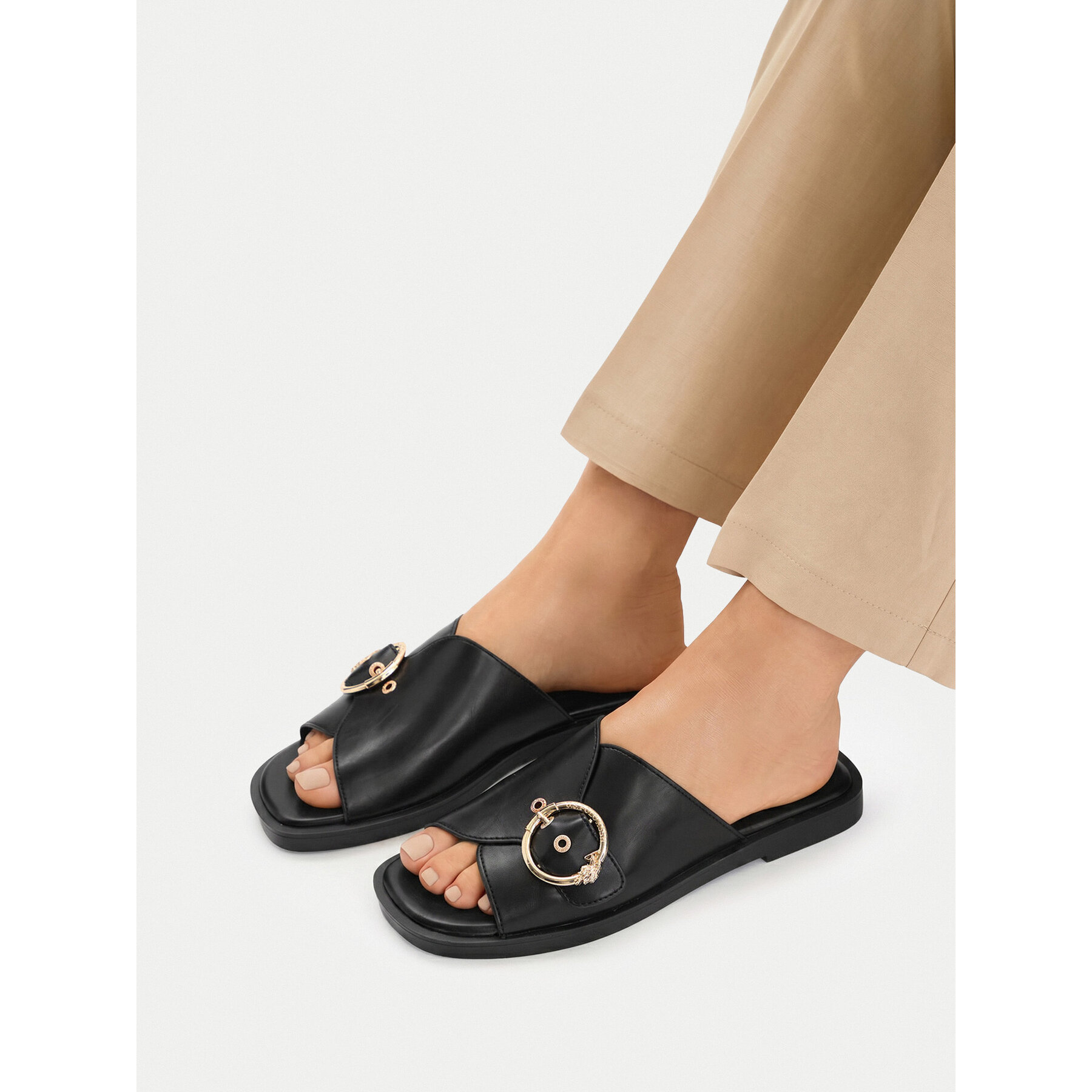 Şlapi U.S. Polo Assn. EO-MARINA002W/6Y1 Negru