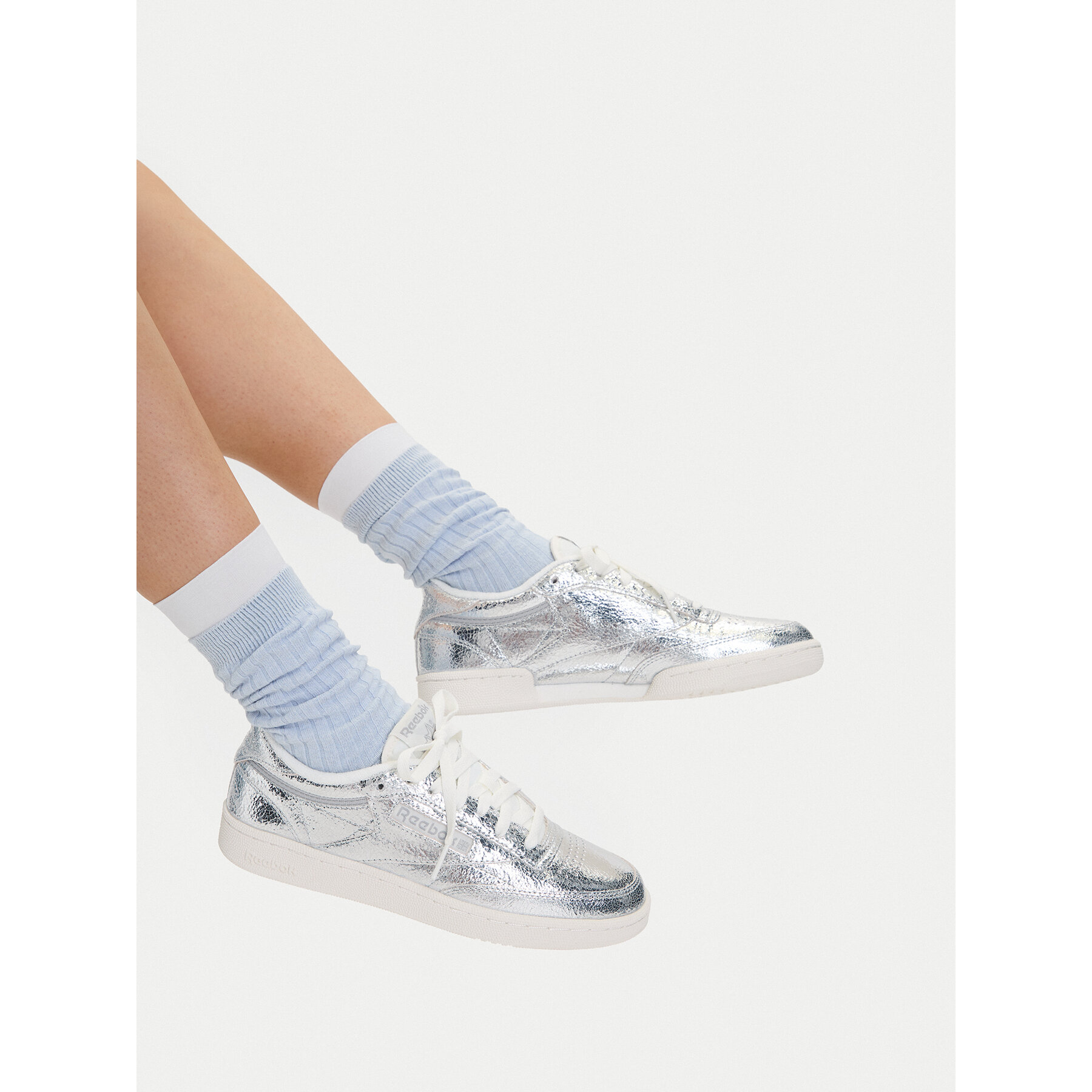 Сникърси Reebok EOSS-CLUB C 85 100271719 Сребрист