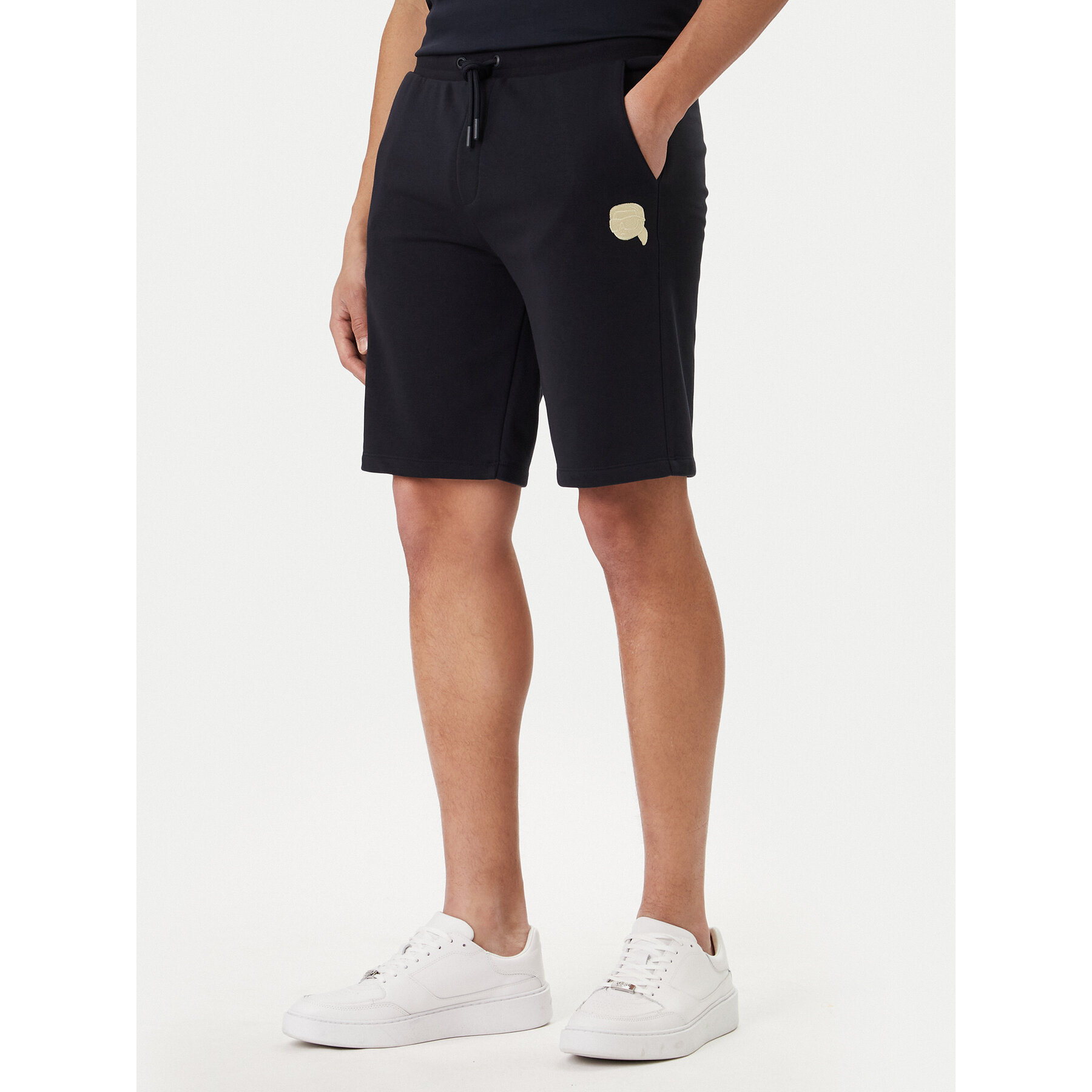 KARL LAGERFELD Sportshorts 705118 562900 Dunkelblau Loose Fit