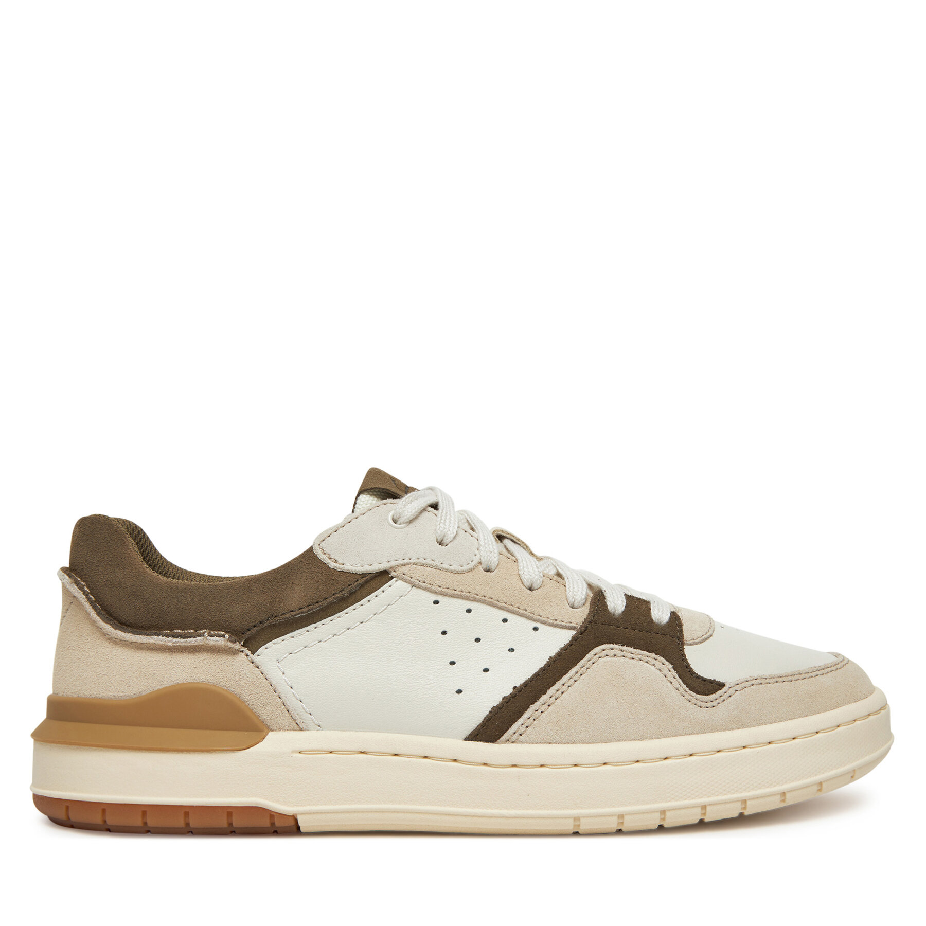 Sneakersy Clarks Courtlite2 Lo 26181287 Béžová
