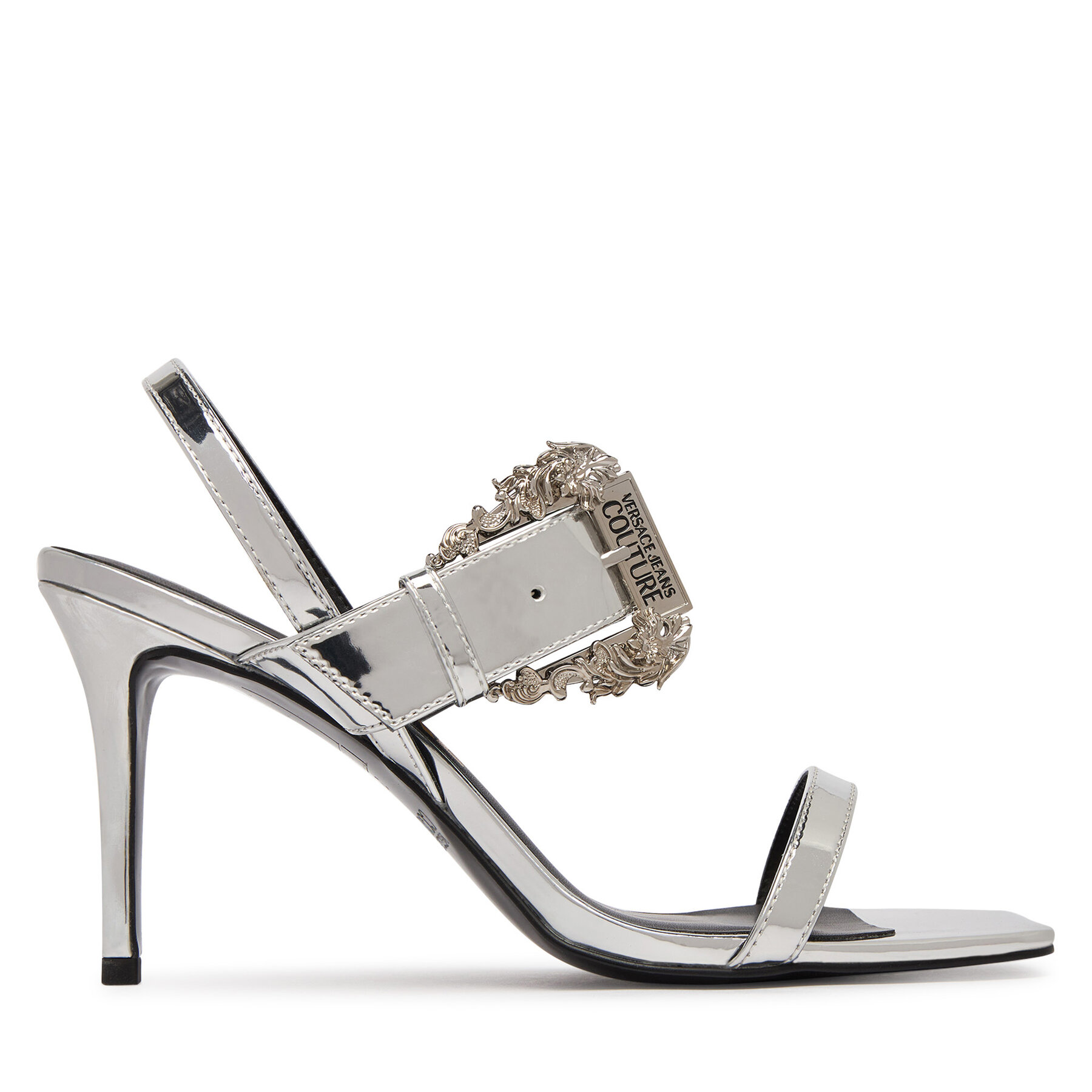 Σανδάλια Versace Jeans Couture 80VA3S71 ZS406 900 Ασημί