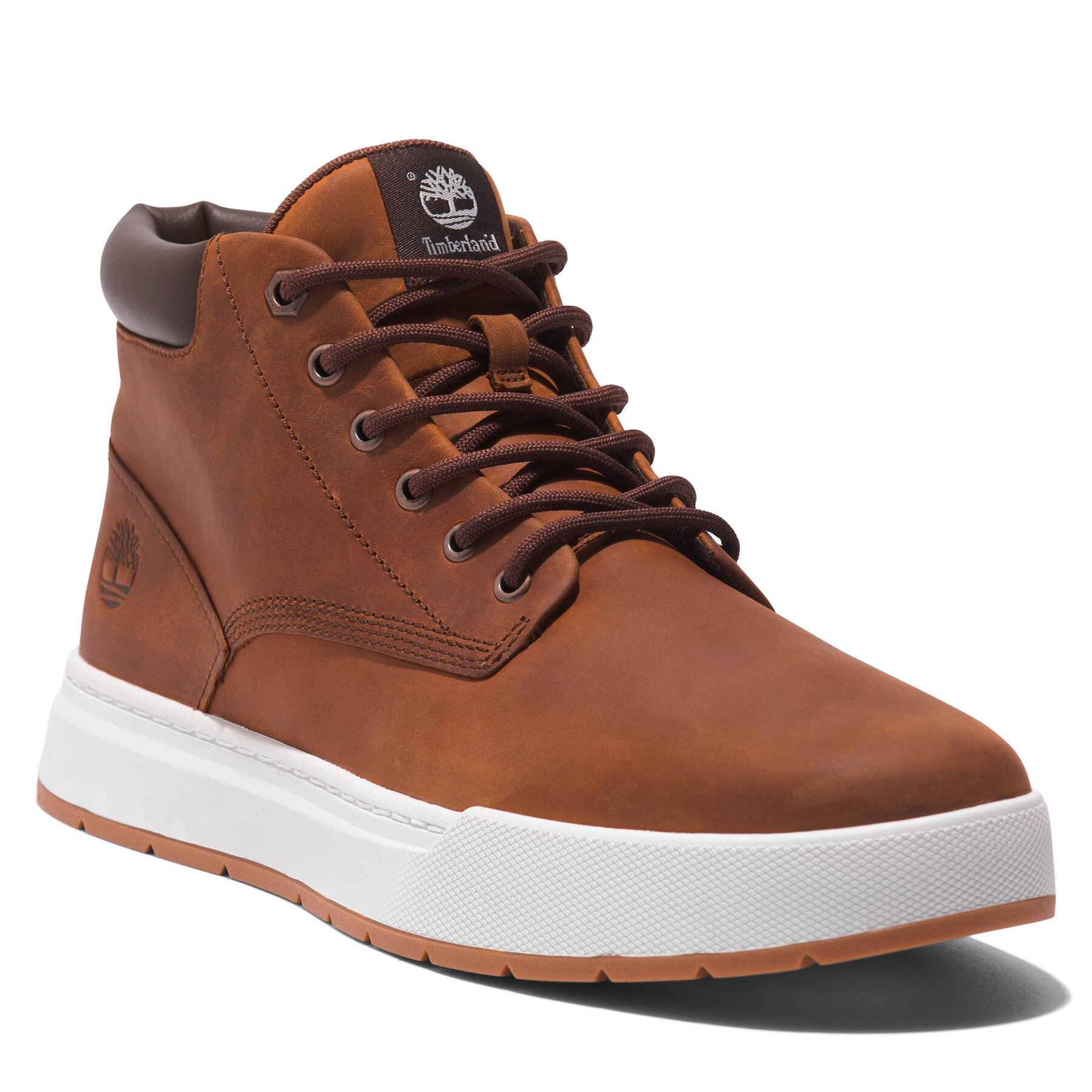 Botines planos Timberland Maple Grove Lthr Chk TB0A297Q3581 Marrón