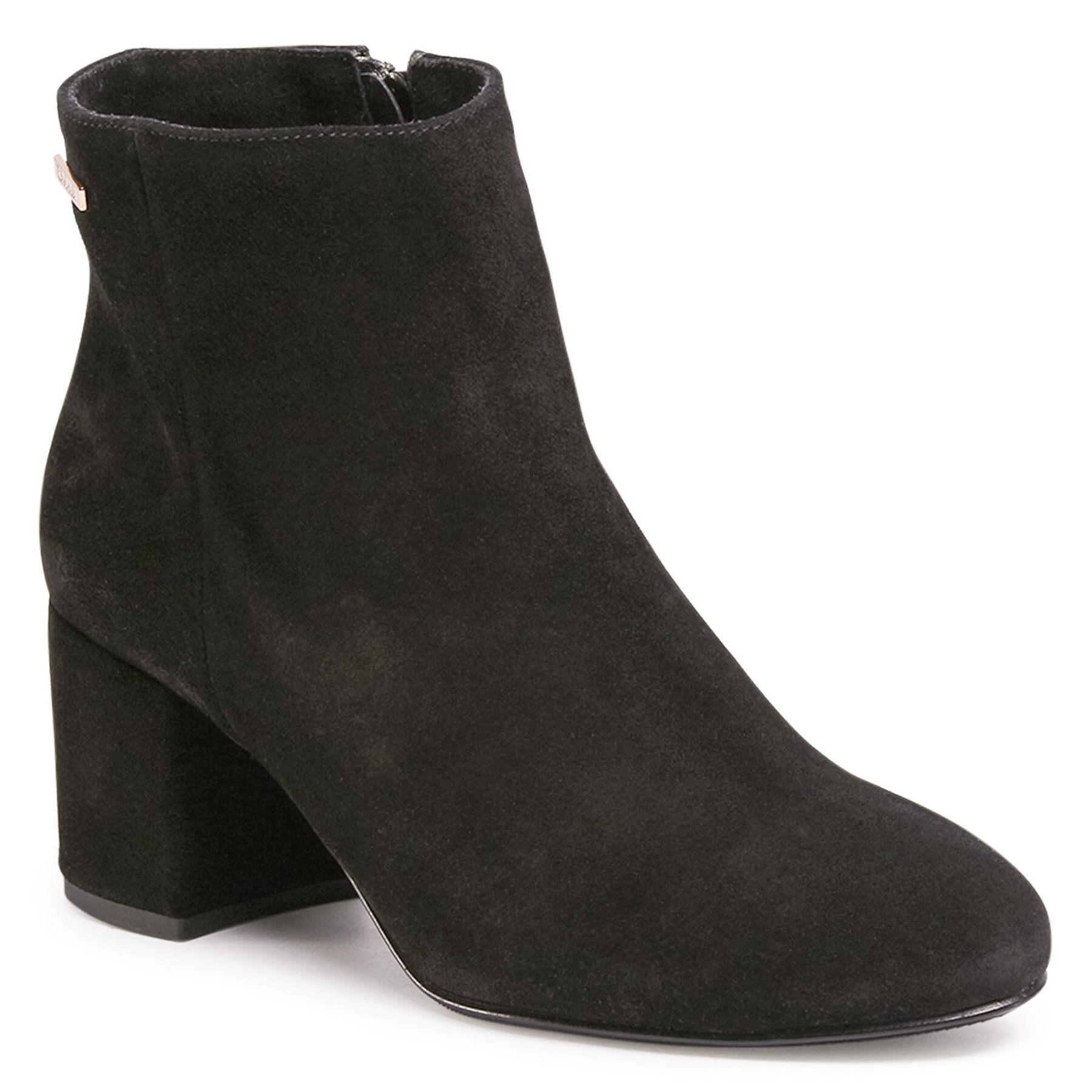 Botine R.Polański 0882 Czarny Zamsz