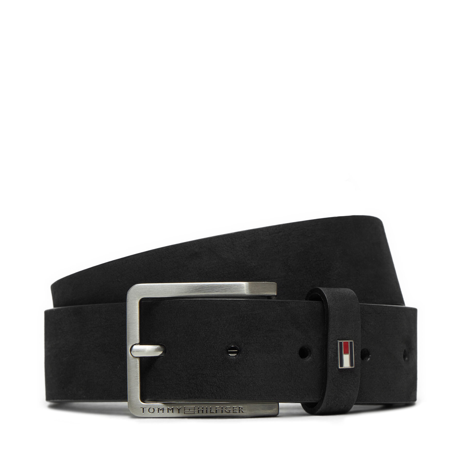 Curea pentru Bărbați Tommy Hilfiger Oliver Nubuck 3.5 AM0AM13019 Negru