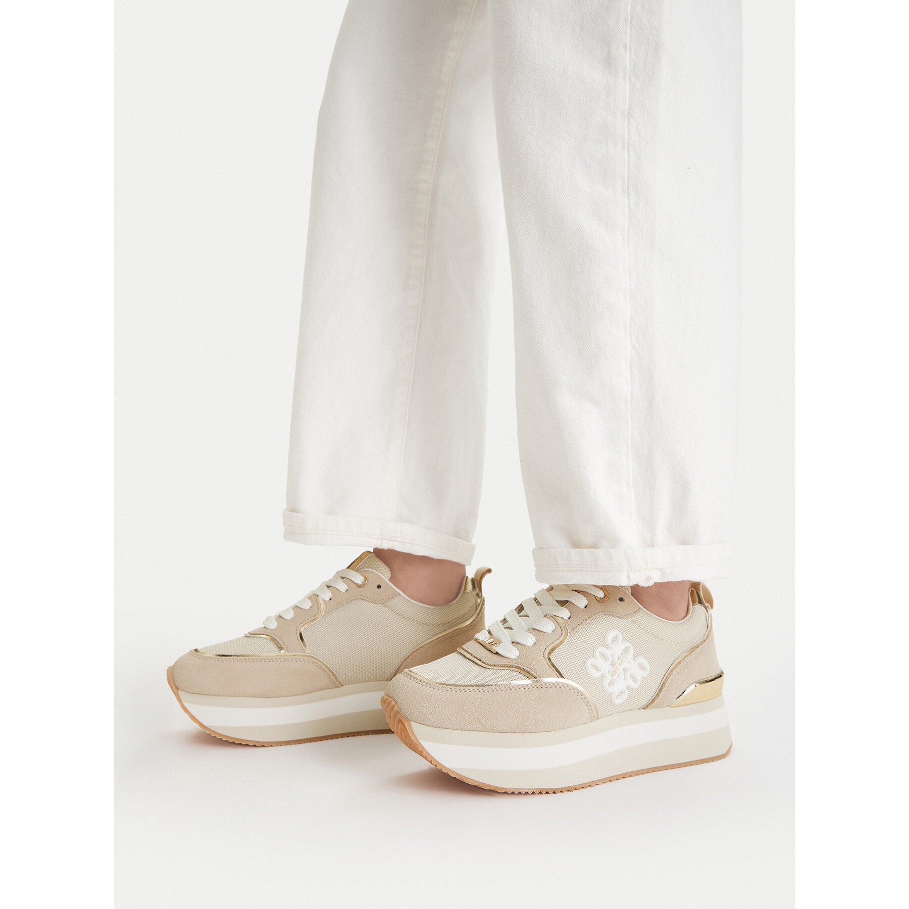 Tenisice Nine West SS25-3C093 Bež