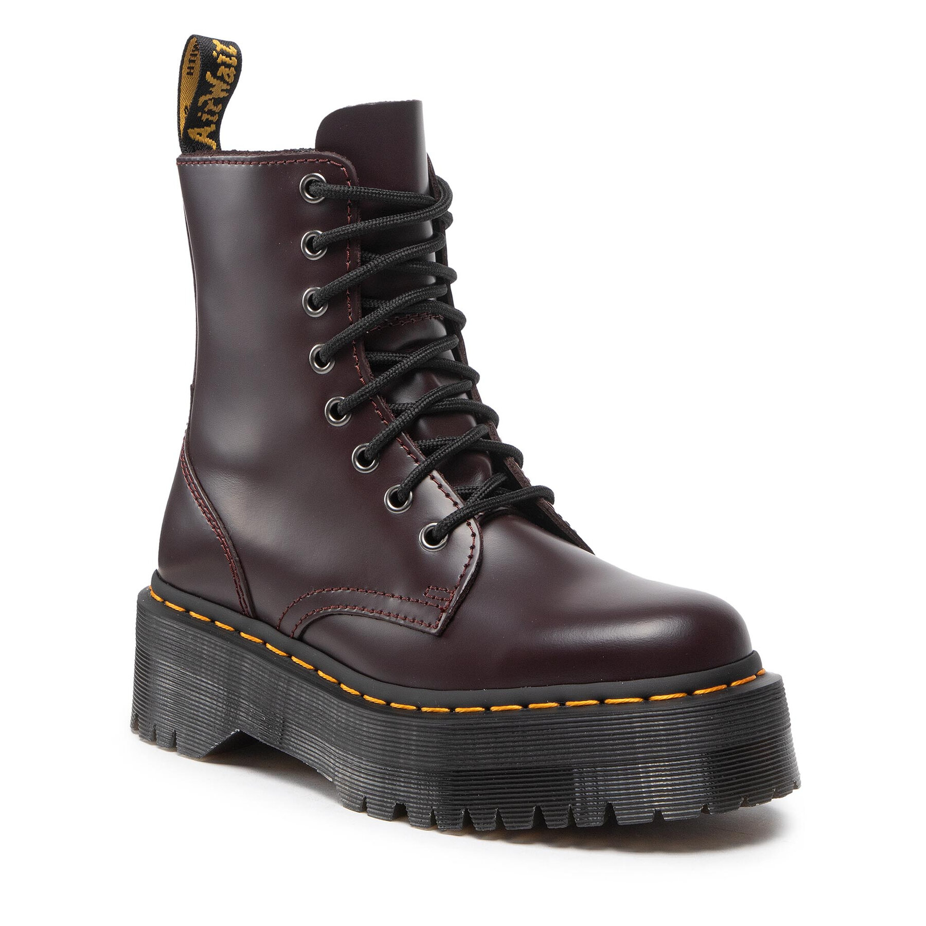 Bocanci Dr. Martens Jadon 27311626 Burgundy 27311626 imagine super redus 2022