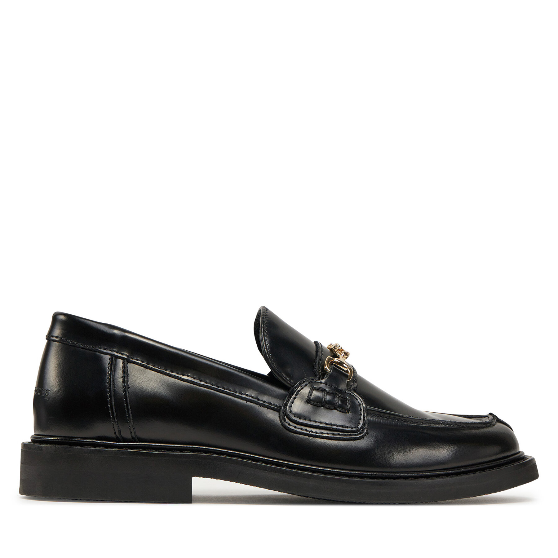 Filling Pieces Μοκασίνια Filling Pieces Polido 44233191847 Μαύρο