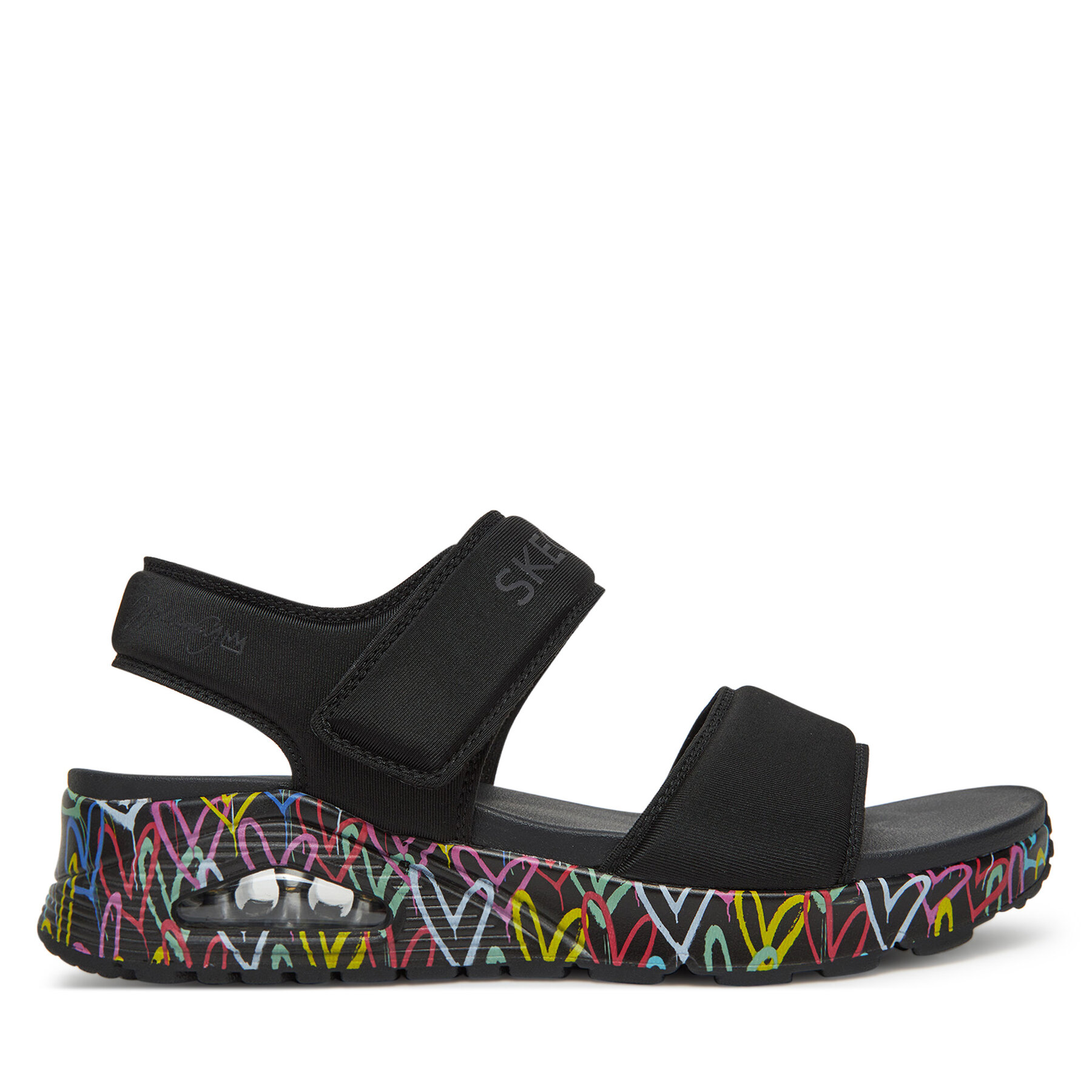 Damskie Sandały Skechers, Rozmiar 41 Czarny Uno-Sea Of Love 164028/BBK