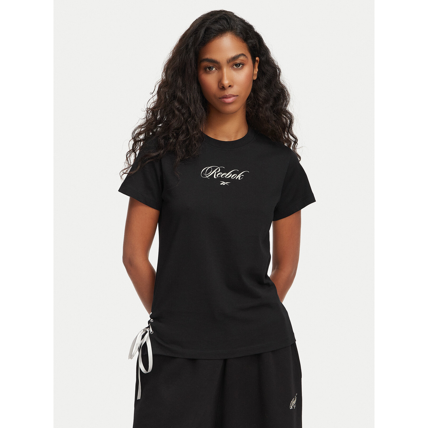 Reebok T-Shirt Anka RK25697CCW Μαύρο Regular Fit