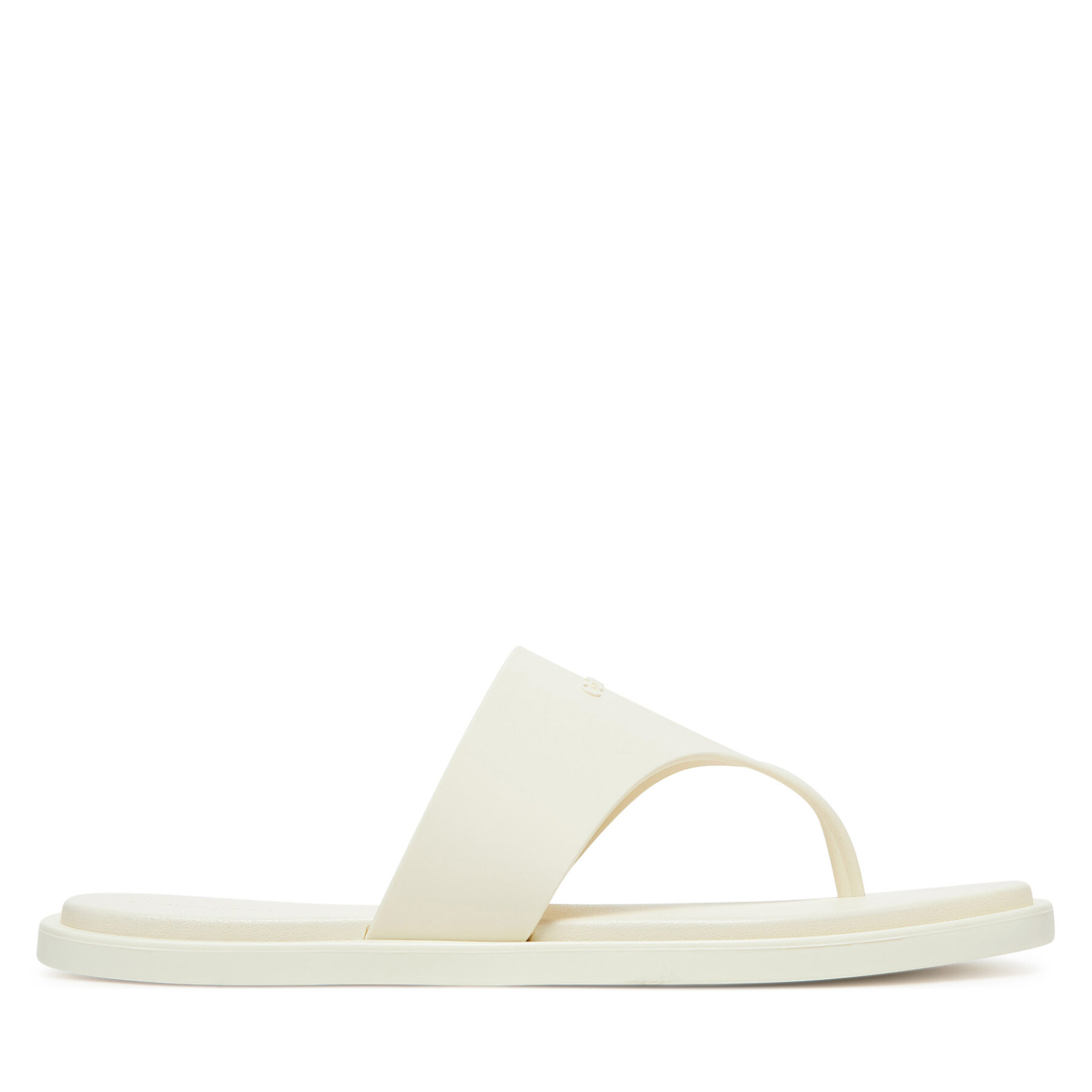 Calvin Klein Női Flip-flops, Méret: 40, Ekru, Toepost Tpu Slide HW0HW02836