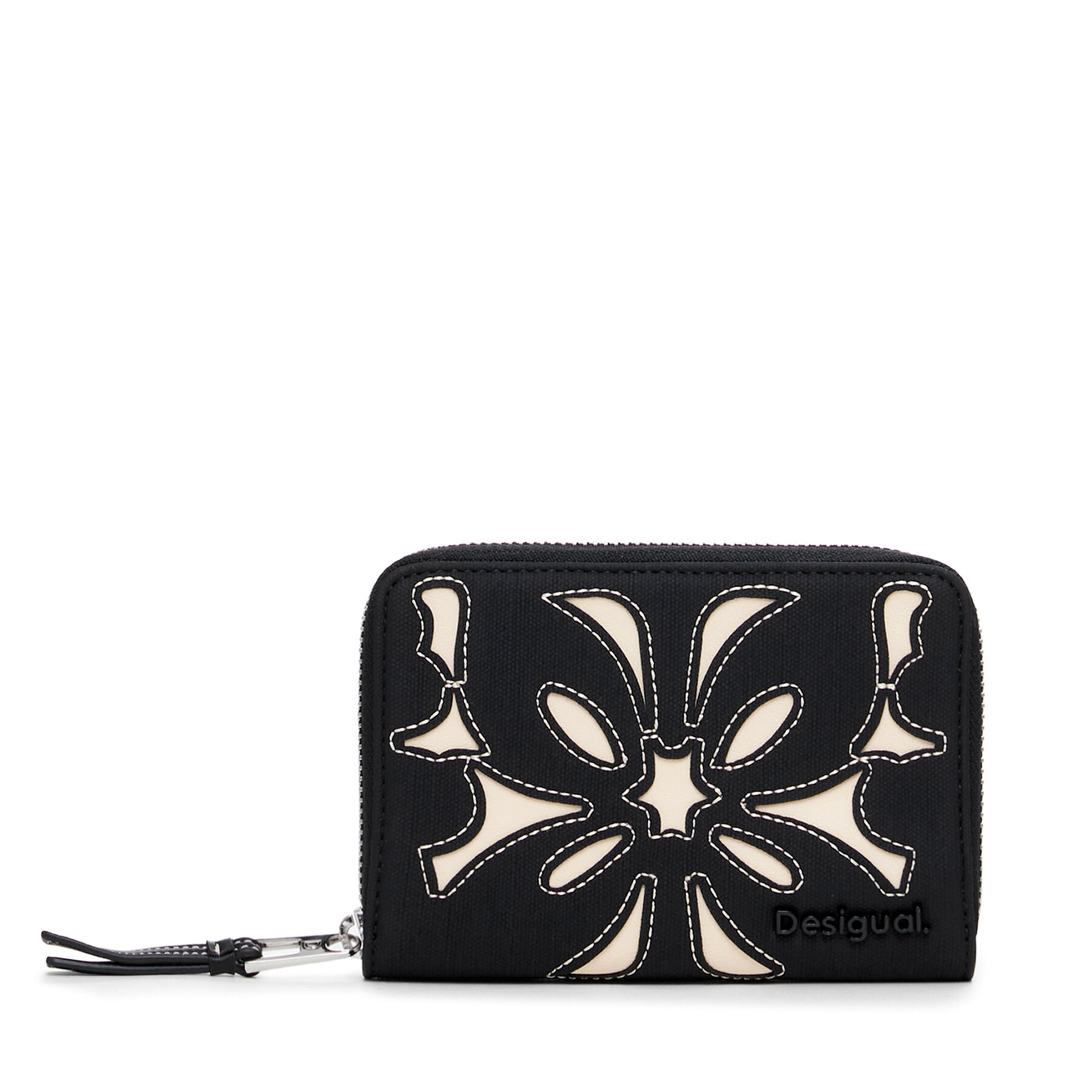 Portefeuille femme petit format Desigual Sybilla Marisa 24WAYP08 Noir