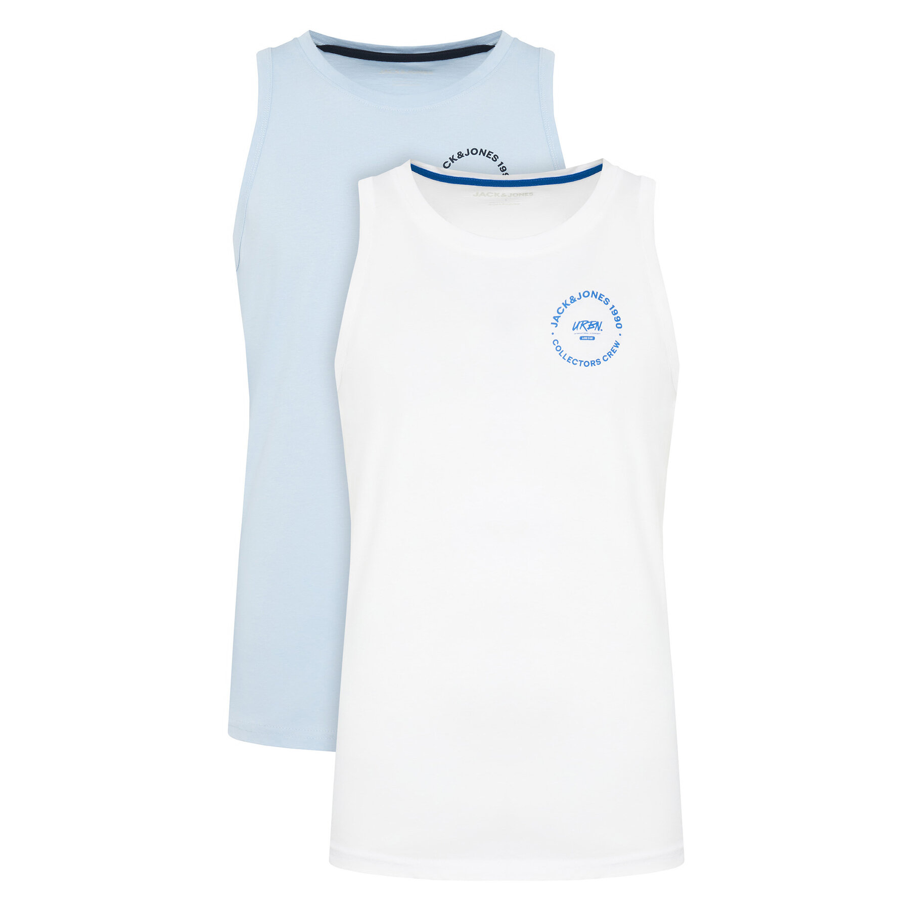 Jack&Jones Jack&Jones Σετ 2 tank tops Simon 12276429 Έγχρωμο Regular Fit