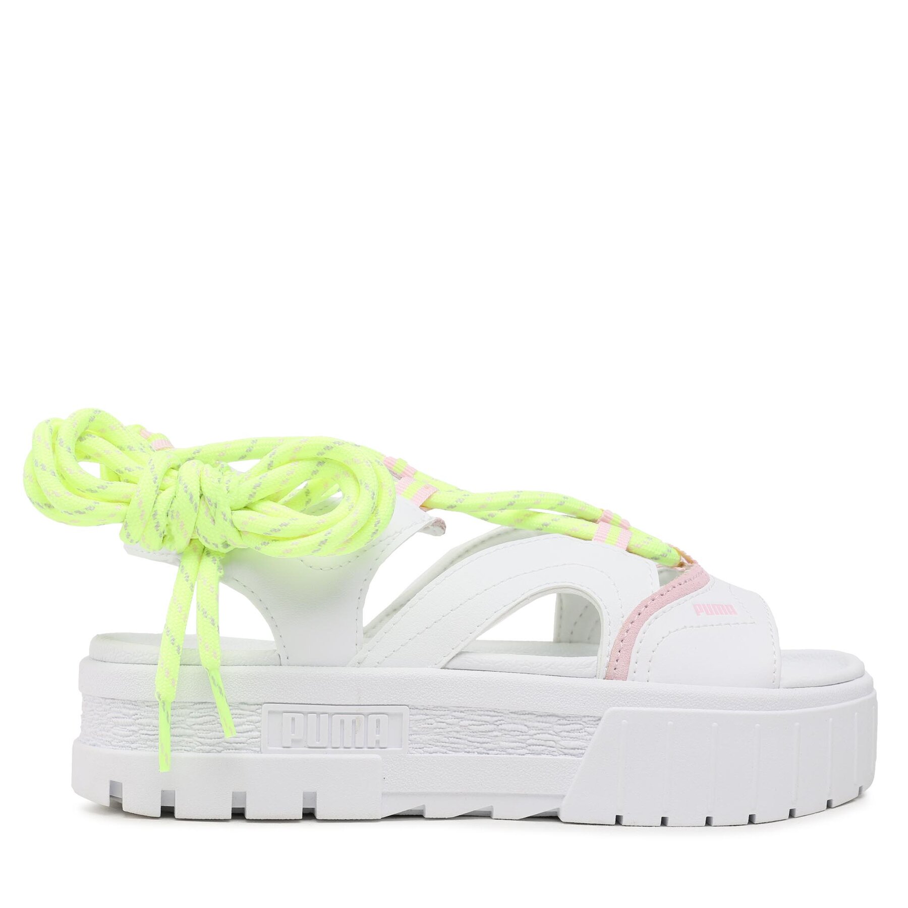 Sandalias Puma Mayze Pop 390638 Blanco