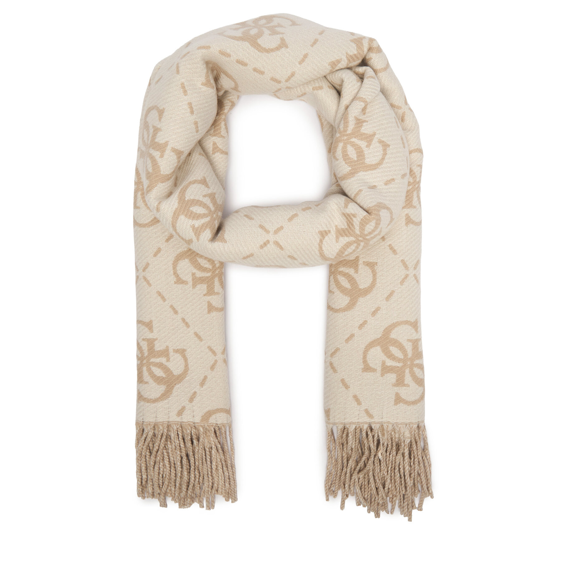 Šál Guess AW5217 VIS03 Světle béžová